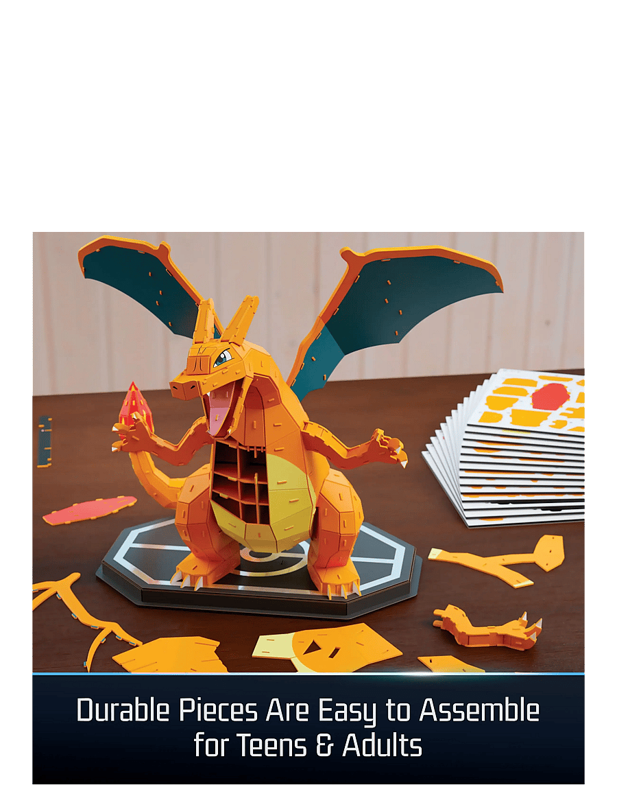 4D Puzzles - 4D Build Pokémon 37 cm - Charizard - multi - 3