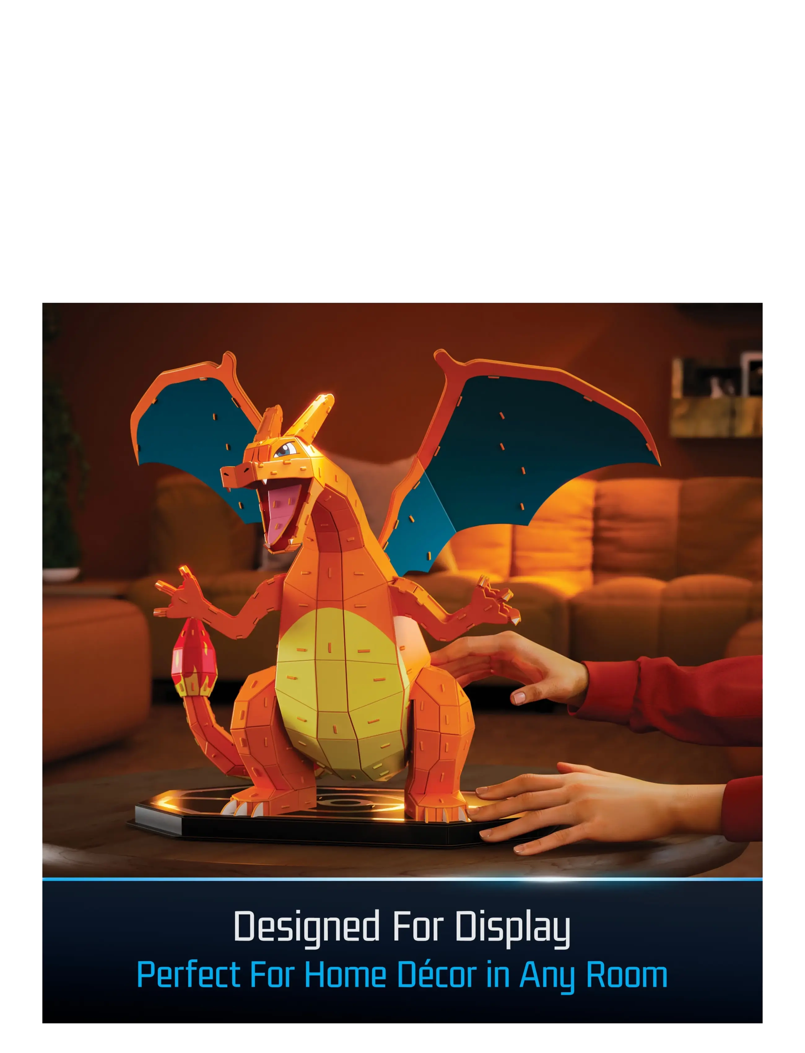 4D Puzzles - 4D Build Pokémon 37 cm - Charizard - multi - 4