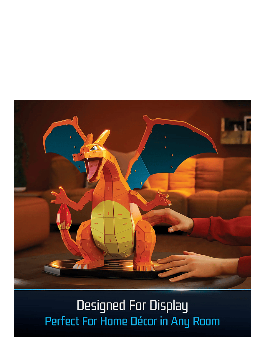 4D Puzzles - 4D Build Pokémon 37 cm - Charizard - multi - 4
