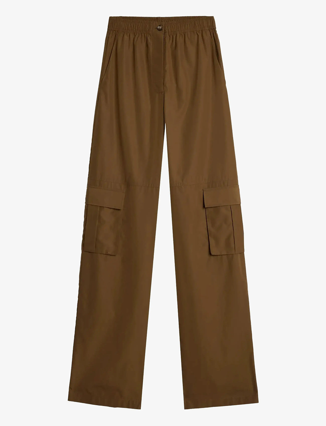 7 For All Mankind - CARGO WIDE PANT Popeline Toffee - pantalon cargo - toffee - 1