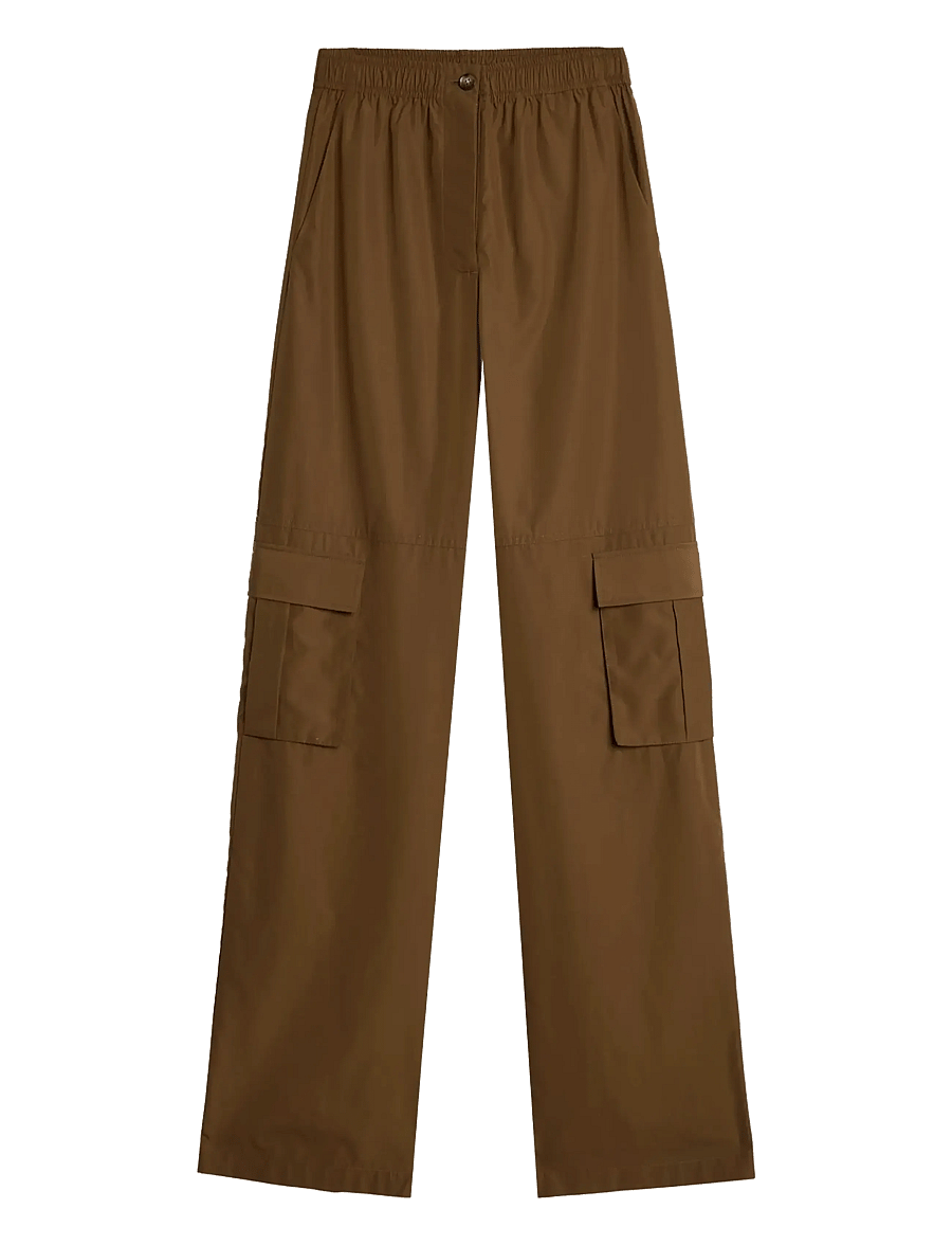 7 For All Mankind - CARGO WIDE PANT Popeline Toffee - cargo-hosen - toffee - 1