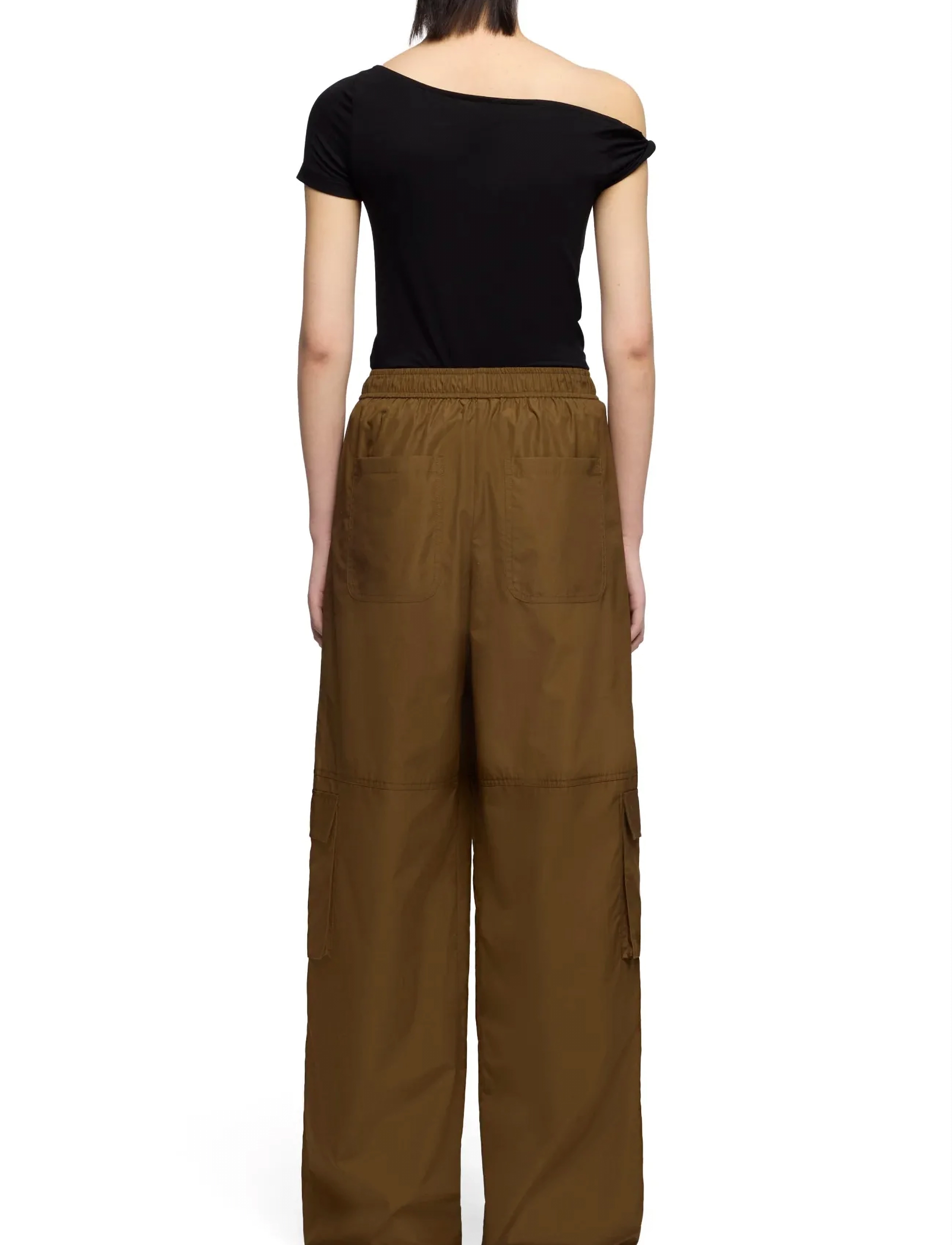 7 For All Mankind - CARGO WIDE PANT Popeline Toffee - cargobukser - toffee - 2