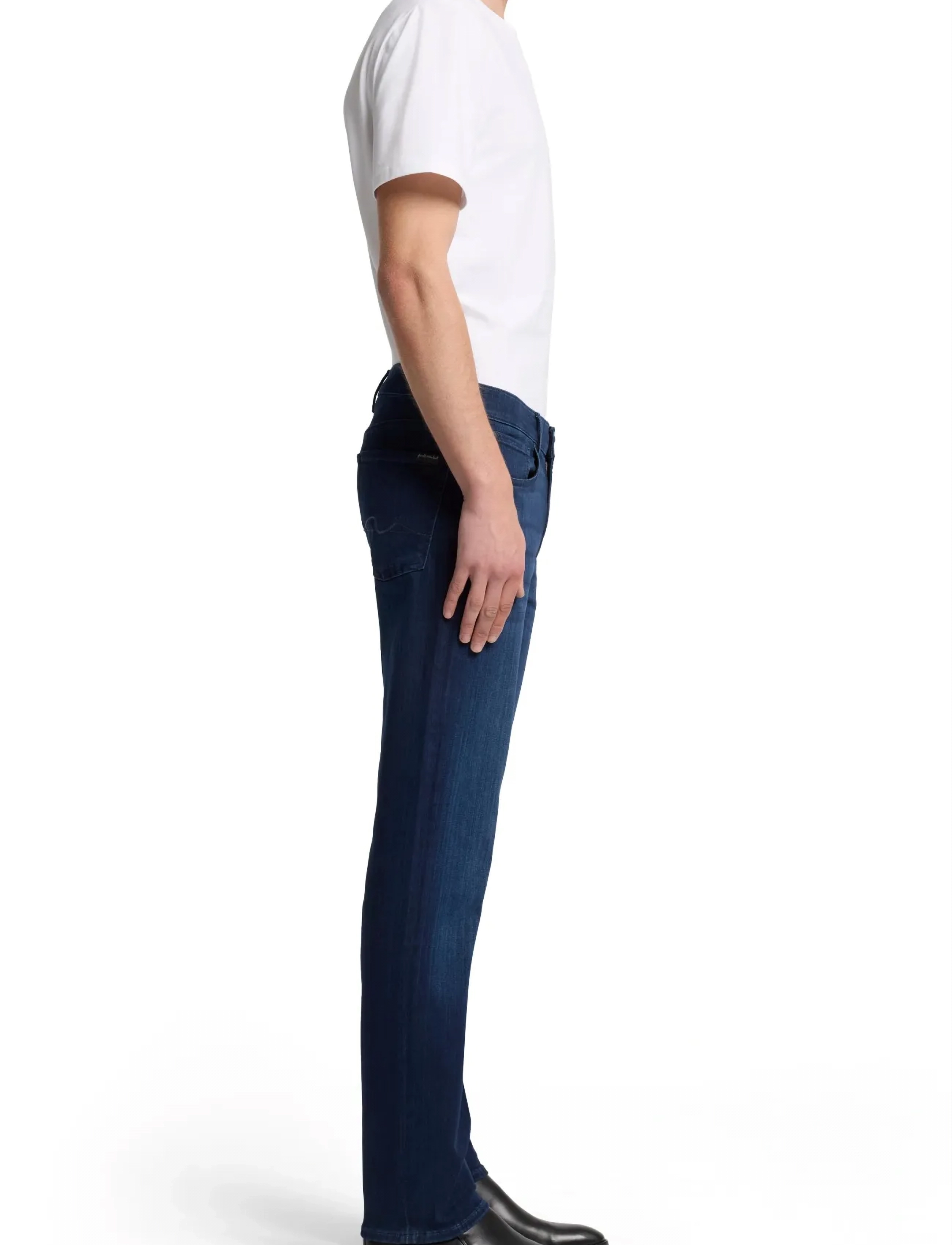 7 For All Mankind - SLIMMY Mid Blue - slim jeans - deep blue - 3