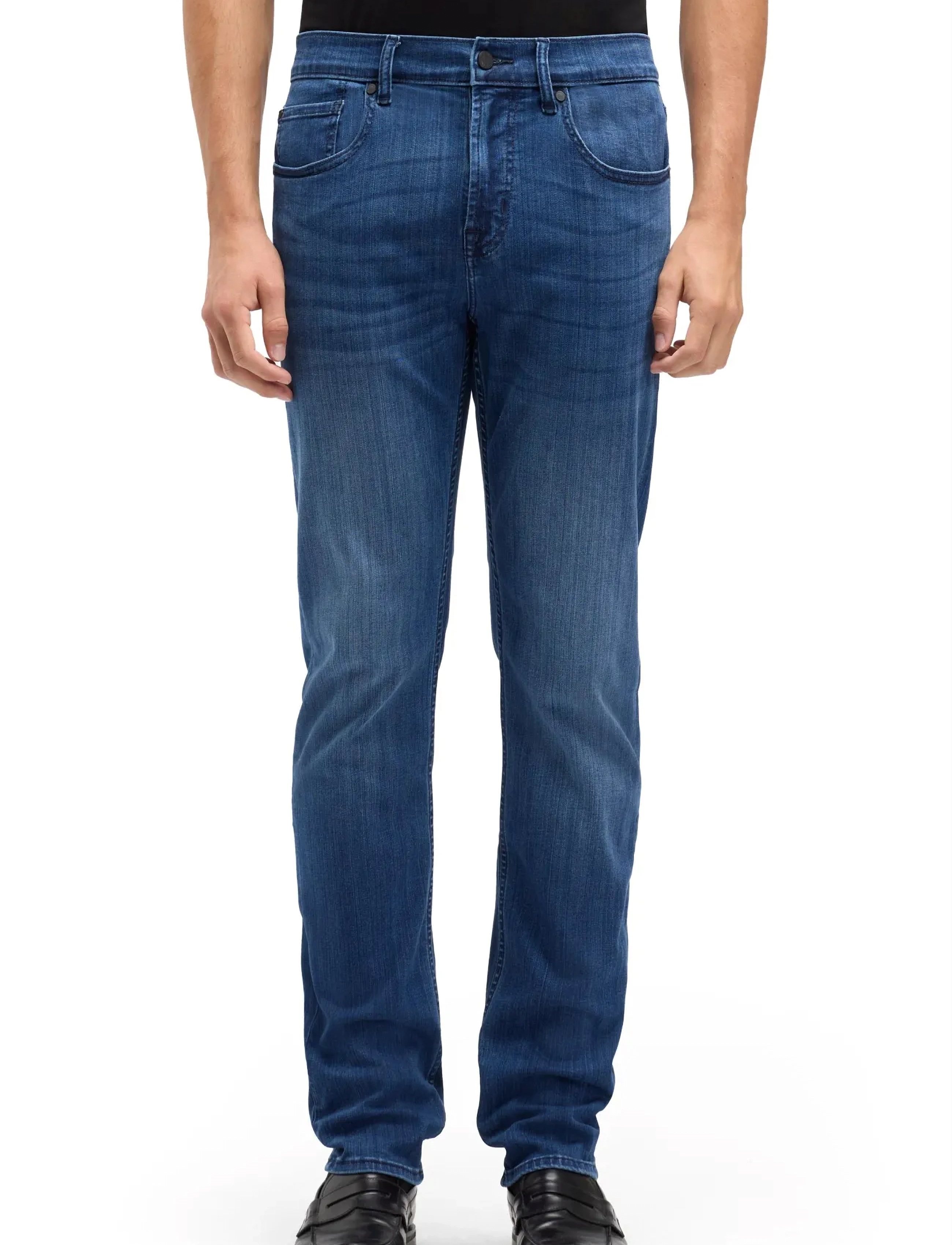 7 For All Mankind SLIMMY Mid Blue - Aptempti džinsai - MID BLUE / blue
