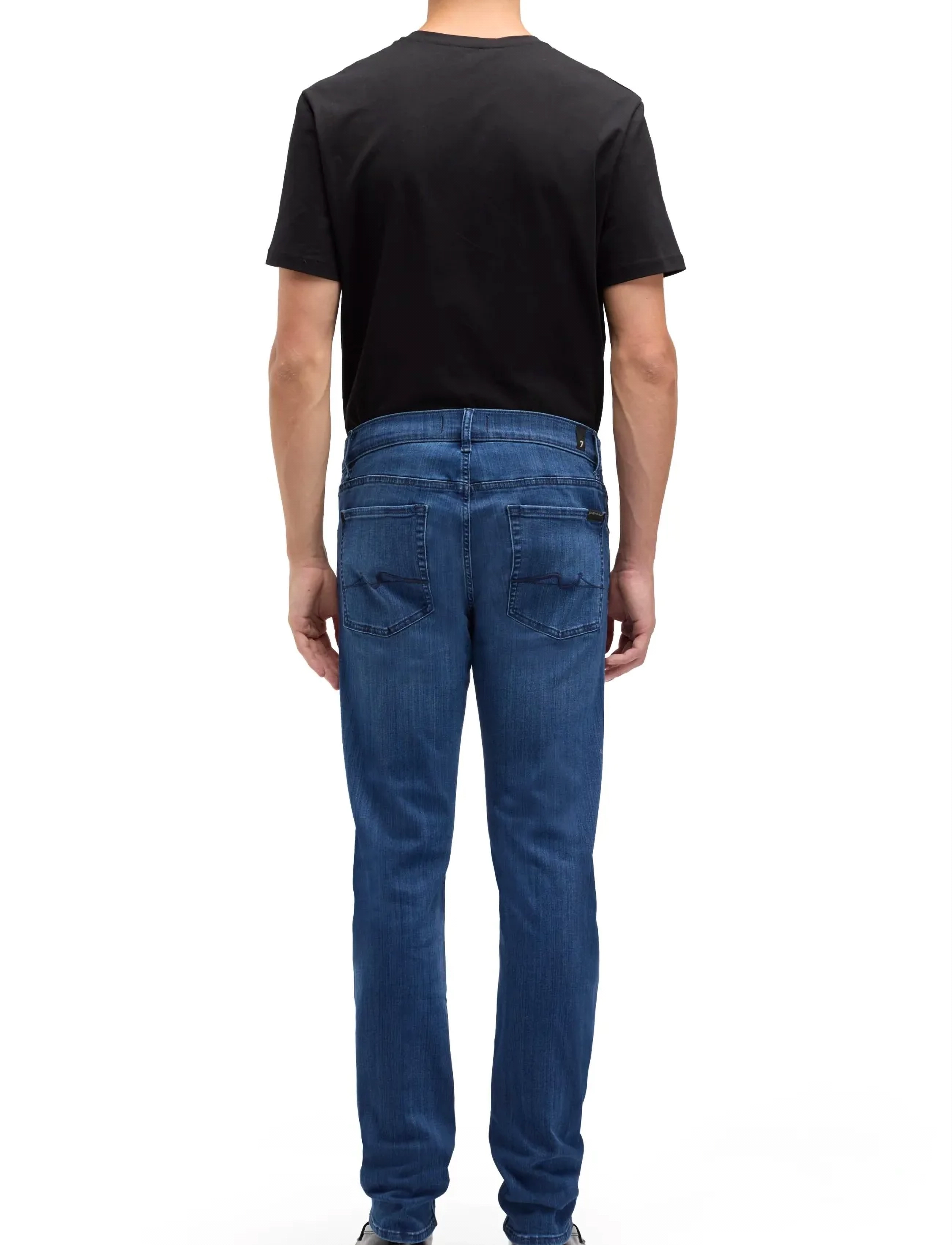 7 For All Mankind - SLIMMY Mid Blue - slim jeans - mid blue - 2