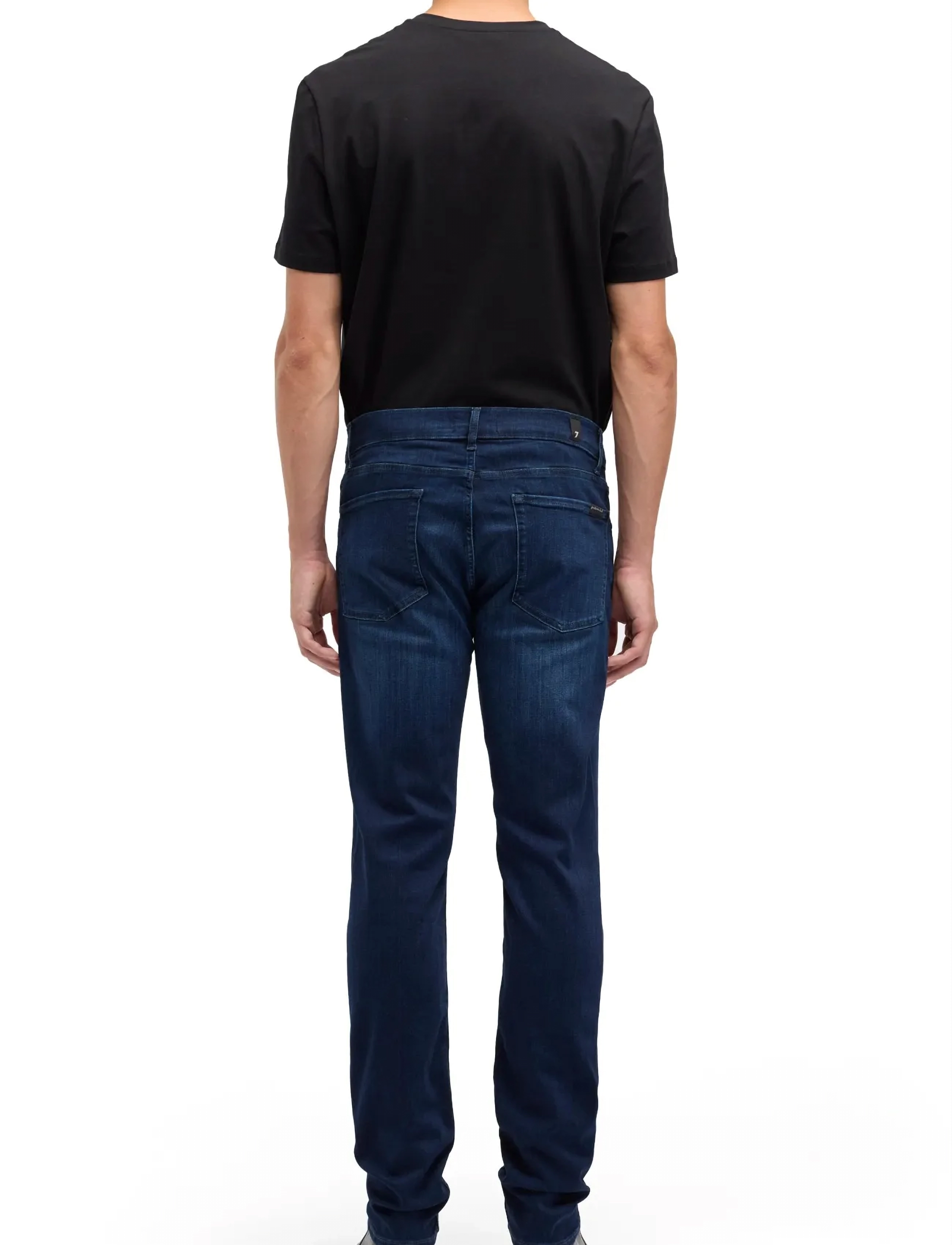 7 For All Mankind - SLIMMY Deep Blue - kitsad teksad - deep blue - 2