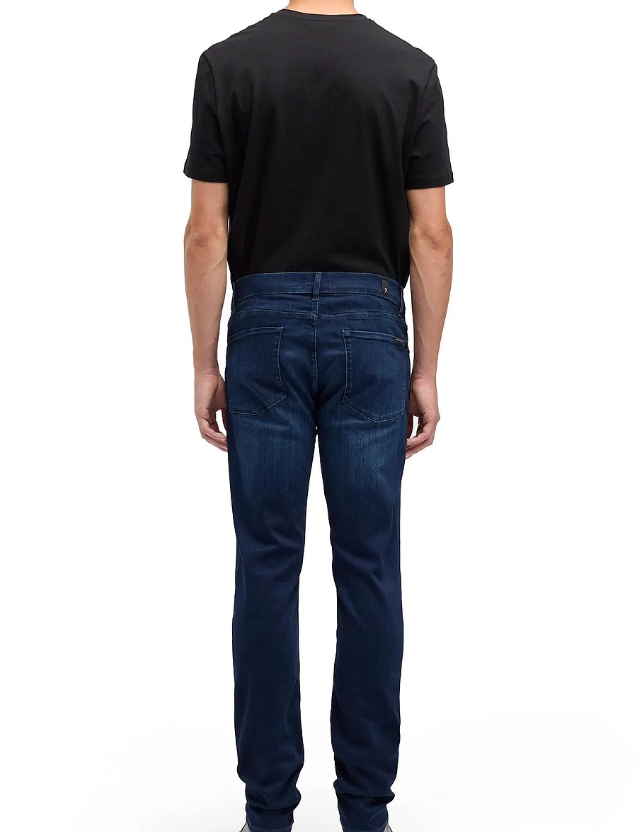 7 For All Mankind - SLIMMY Deep Blue - džinsa bikses ar tievām starām - deep blue - 2