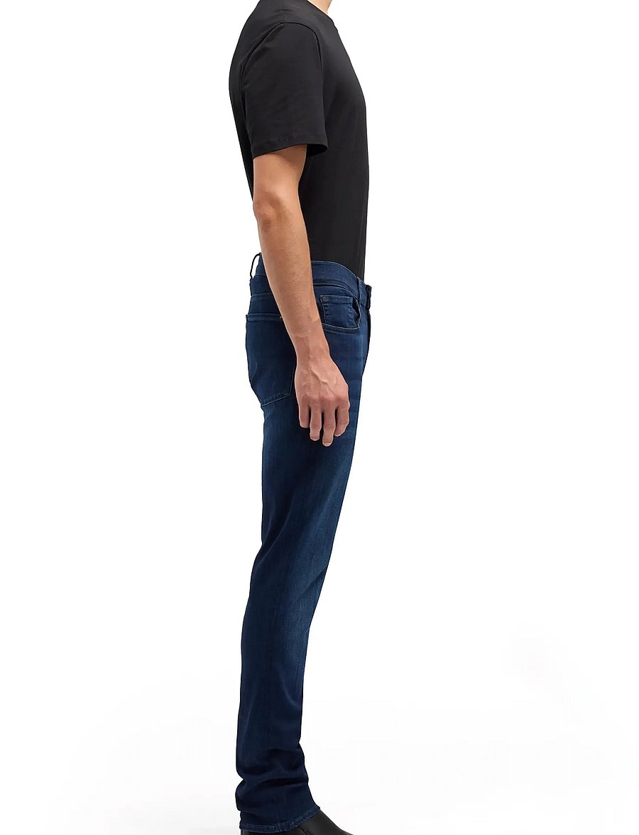 7 For All Mankind - SLIMMY Deep Blue - džinsa bikses ar tievām starām - deep blue - 3