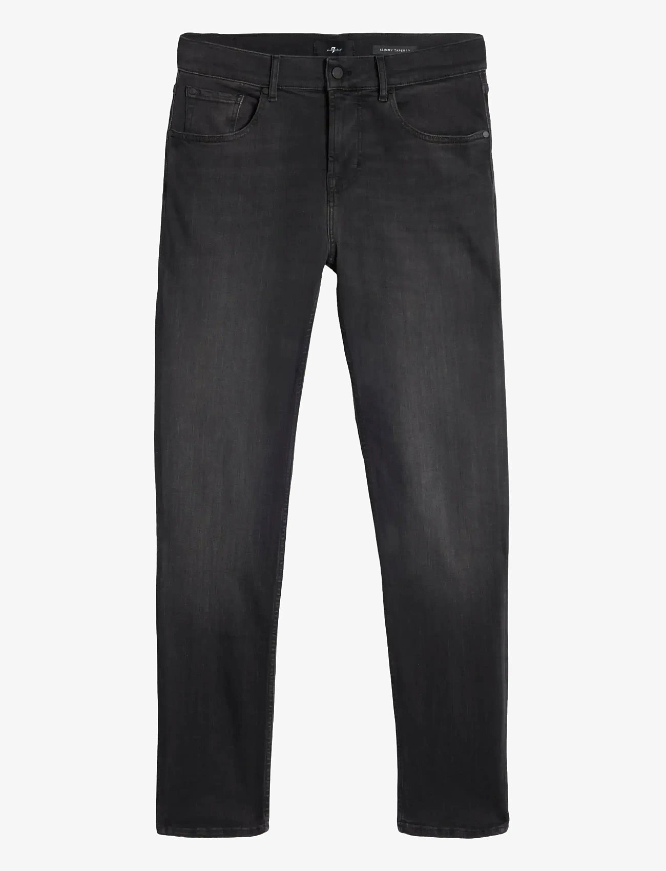 7 For All Mankind - SLIMMY TAPERED Washed Black - tapered jeans - washed black - 1
