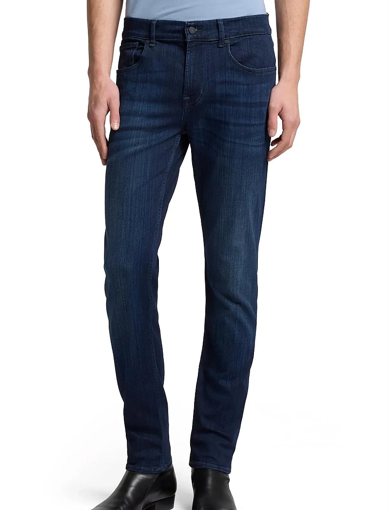7 For All Mankind - SLIMMY TAPERED Deep Blue - tapered-lõikega teksad - deep blue - 0