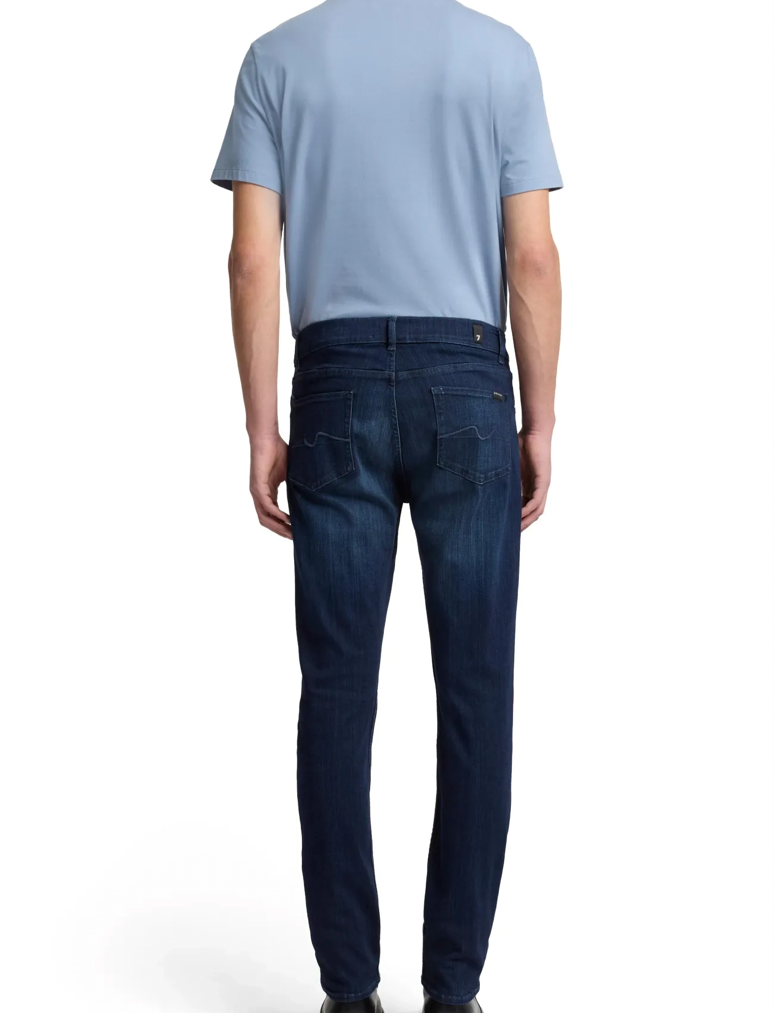 7 For All Mankind - SLIMMY TAPERED Deep Blue - tapered jeans - deep blue - 2