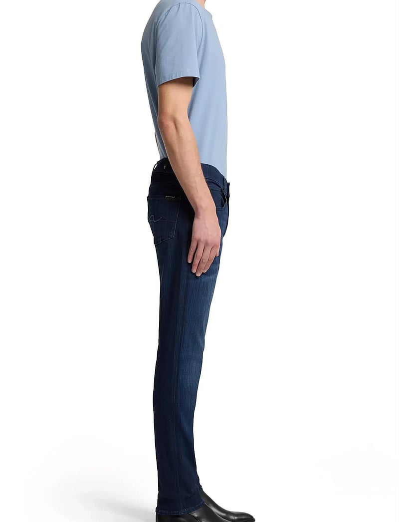 7 For All Mankind - SLIMMY TAPERED Deep Blue - tapered jeans - deep blue - 3