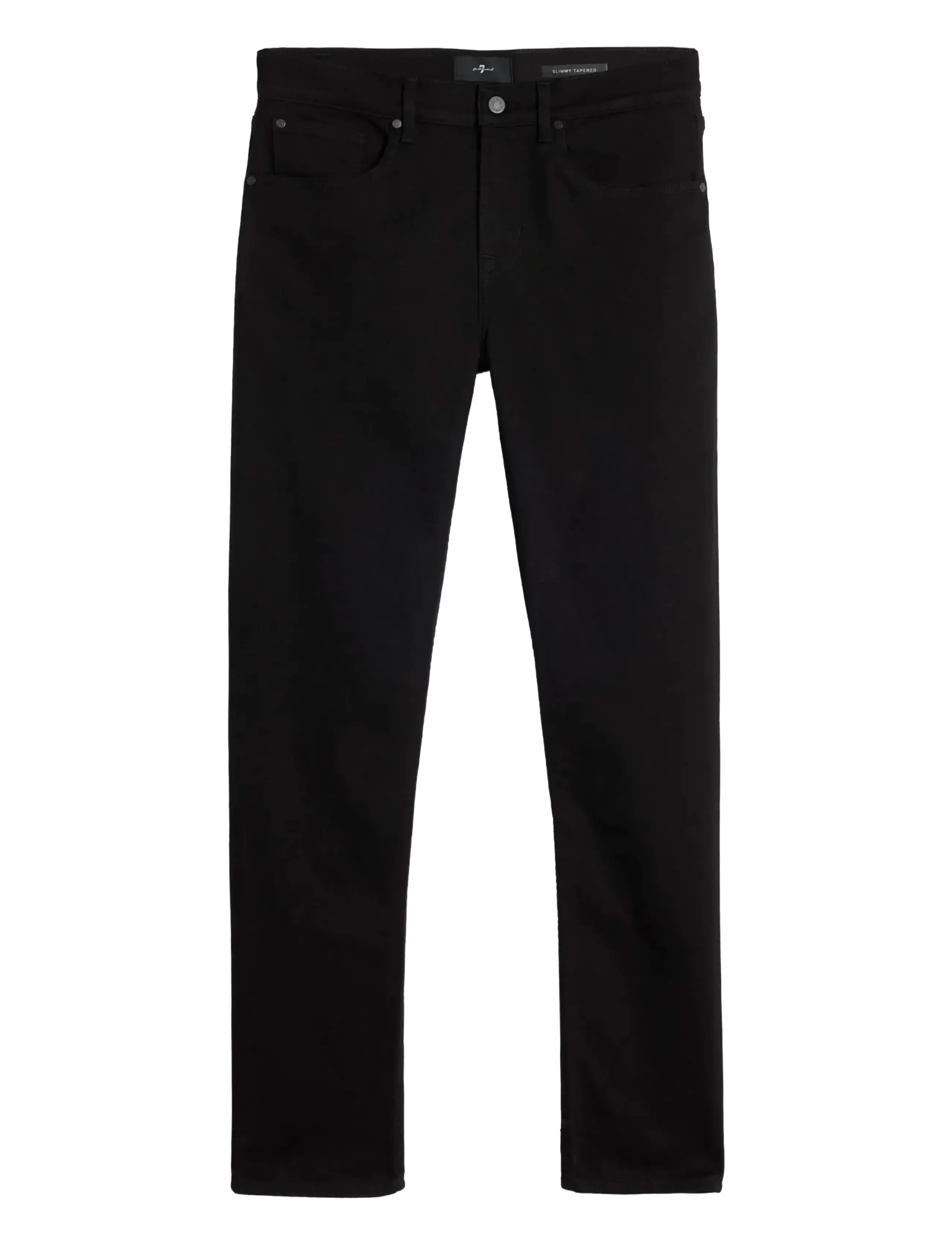 7 For All Mankind SLIMMY TAPERED Rinse Black - Deals - RINSE BLACK / black
