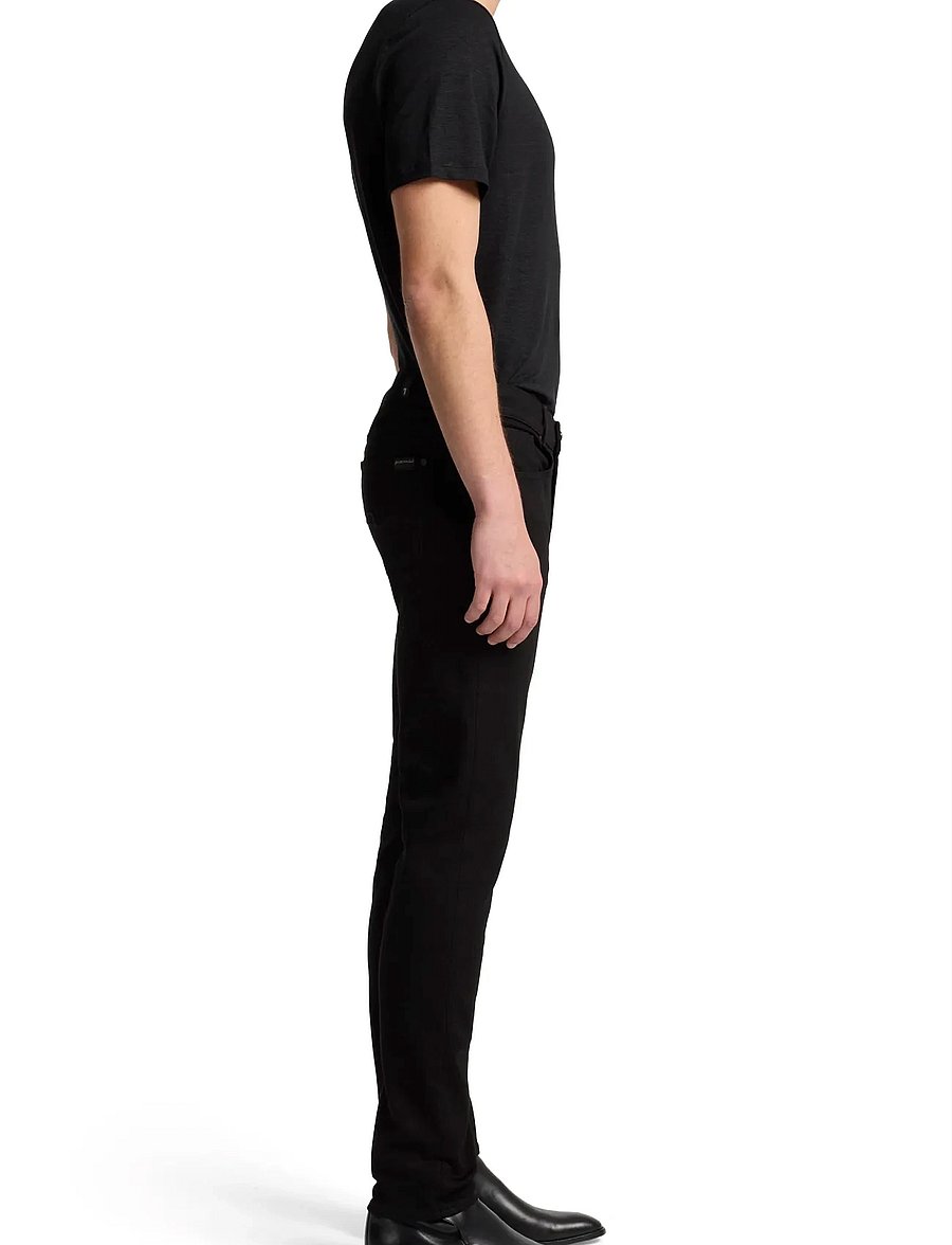 7 For All Mankind - SLIMMY TAPERED Rinse Black - tapered jeans - rinse black - 3