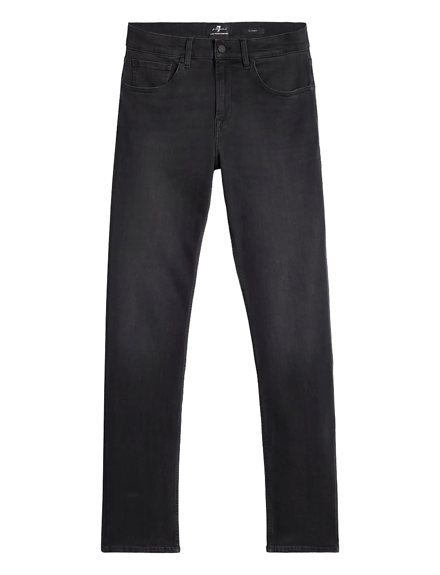 7 For All Mankind - SLIMMY Washed Black - slim jeans - washed black - 1