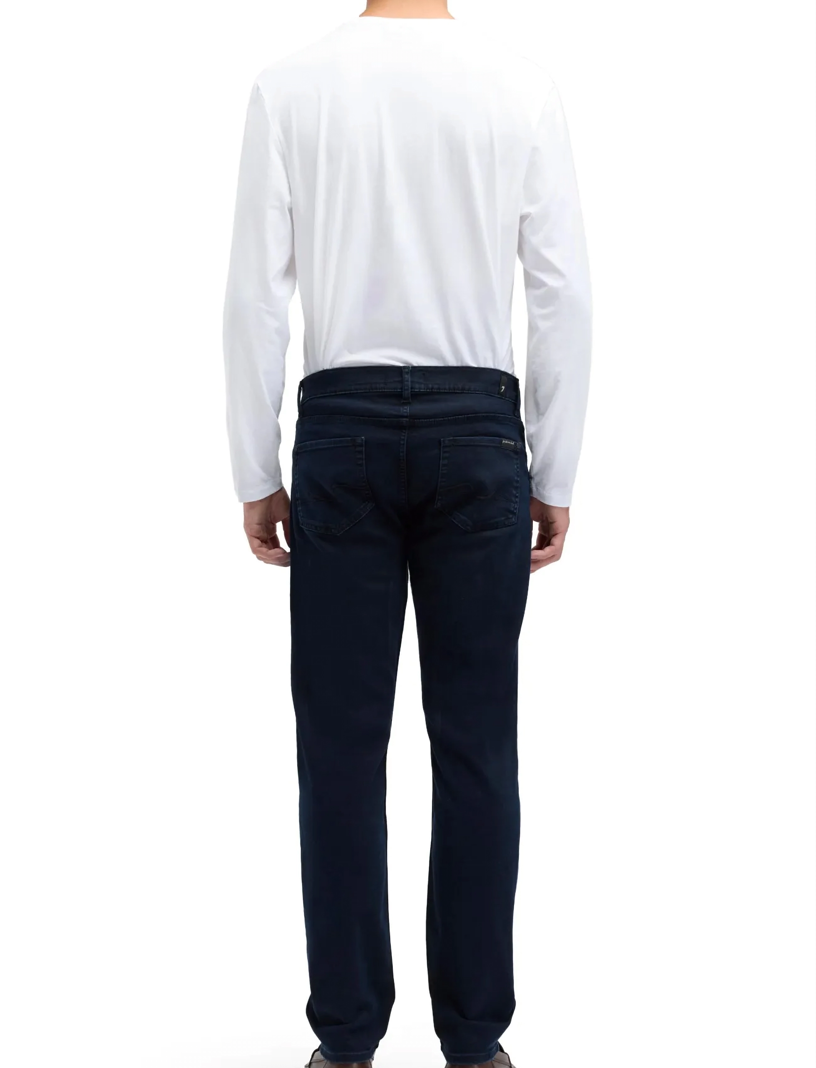 7 For All Mankind - SLIMMY TAPERED Blue Black - tapered jeans - blue black - 2