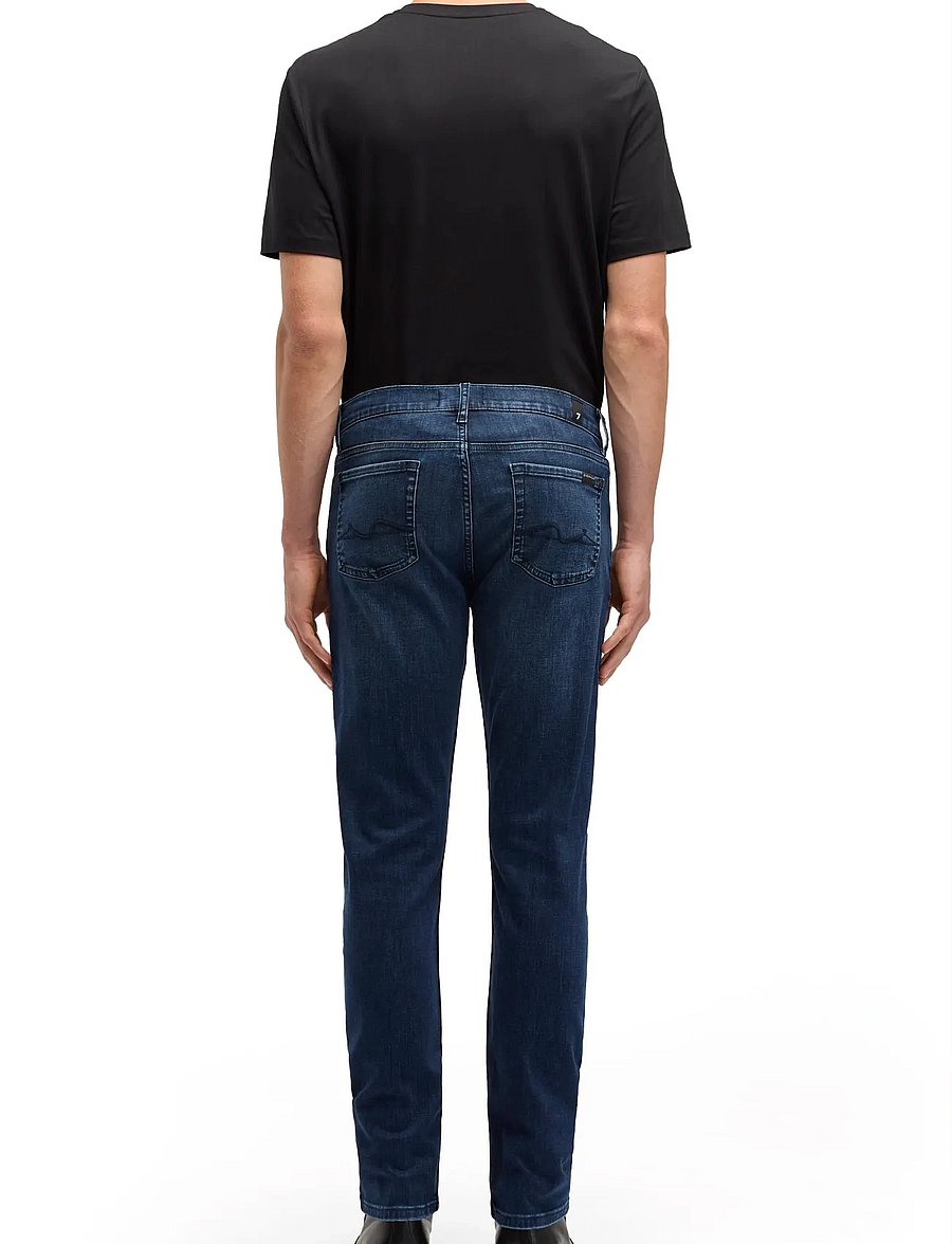 7 For All Mankind - SLIMMY TAPERED Dark Blue - tapered jeans - dark blue - 2
