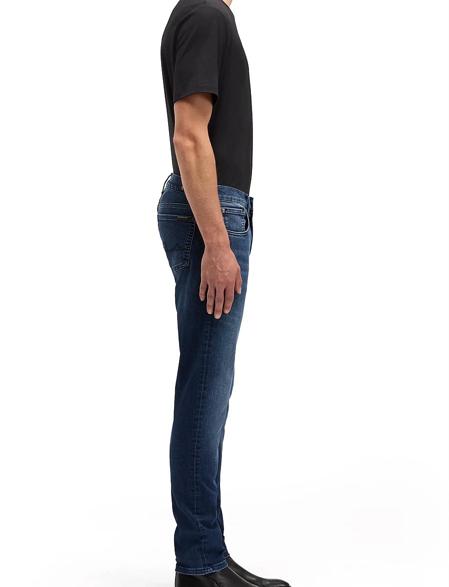 7 For All Mankind - SLIMMY TAPERED Dark Blue - tapered jeans - dark blue - 3