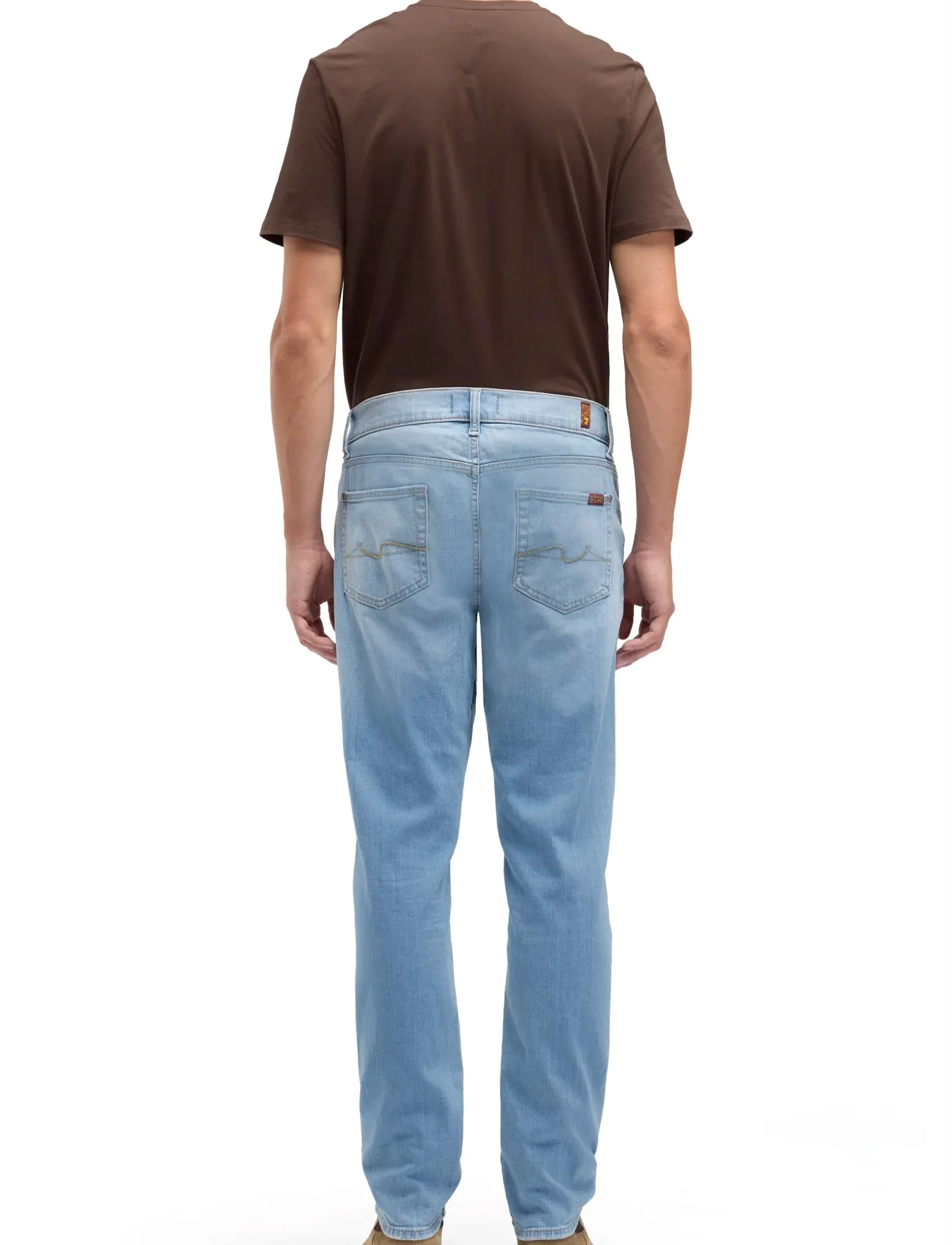 7 For All Mankind - SLIMMY TAPERED Wavefrom - tapered jeans - frosty - 2