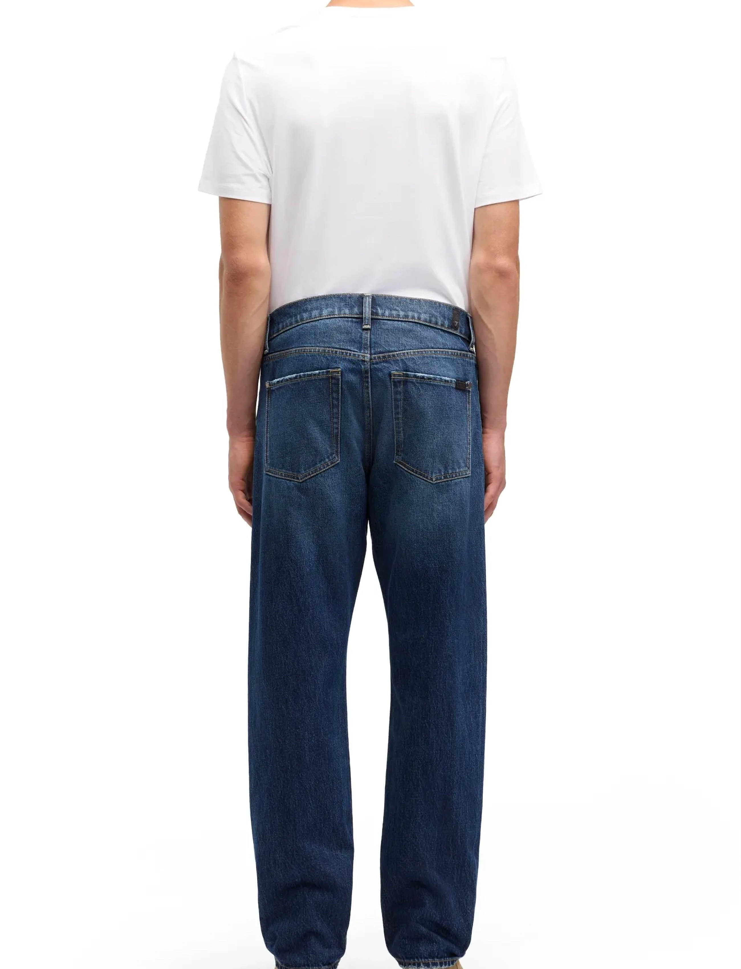 7 For All Mankind - MODERN STRAIGHT Brave - regular piegriezuma džinsa bikses - brave - 2