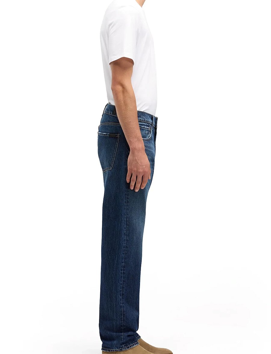 7 For All Mankind - MODERN STRAIGHT Brave - regular piegriezuma džinsa bikses - brave - 3