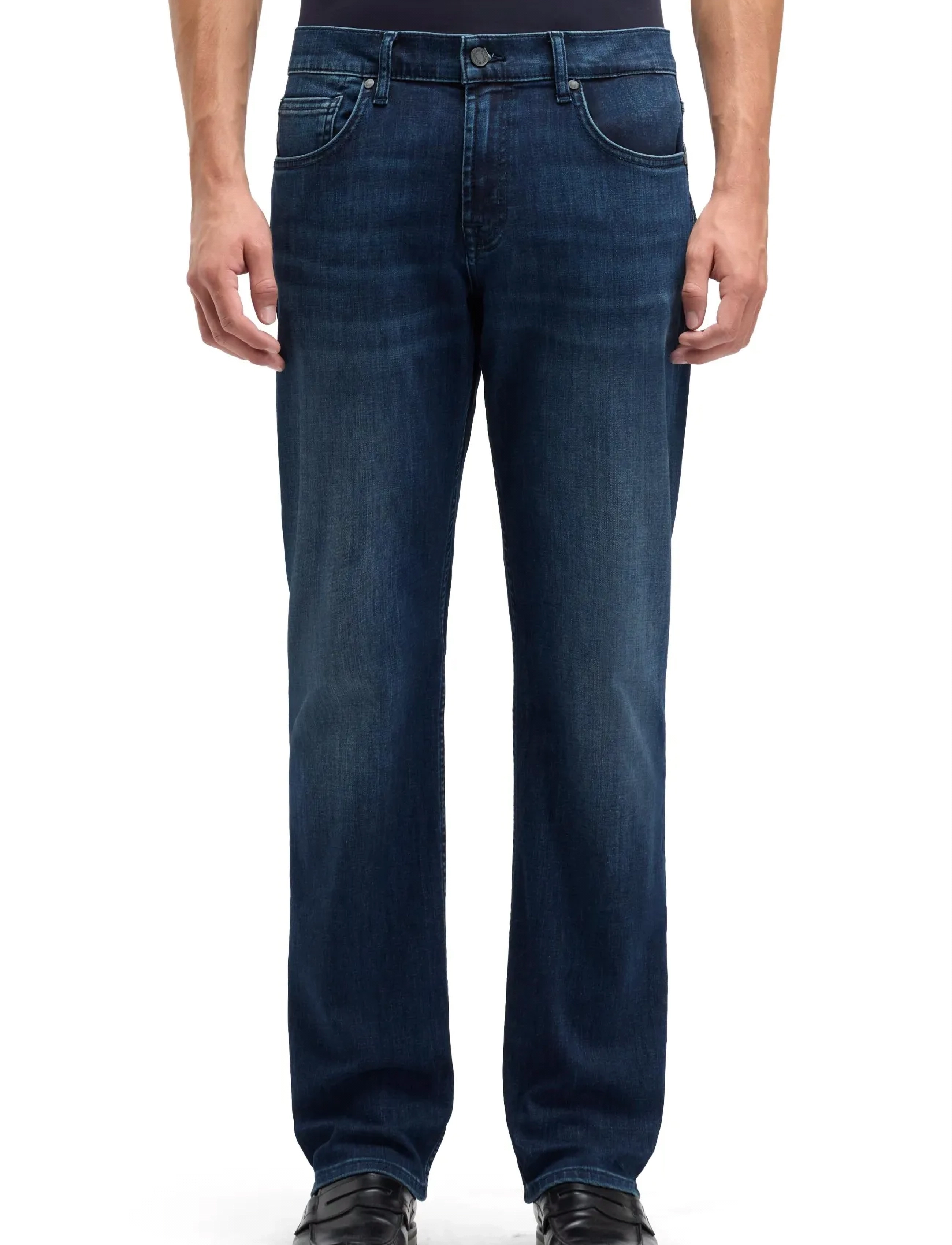 7 For All Mankind STANDARD Dark Blue - Jeans - DARK BLUE / blue