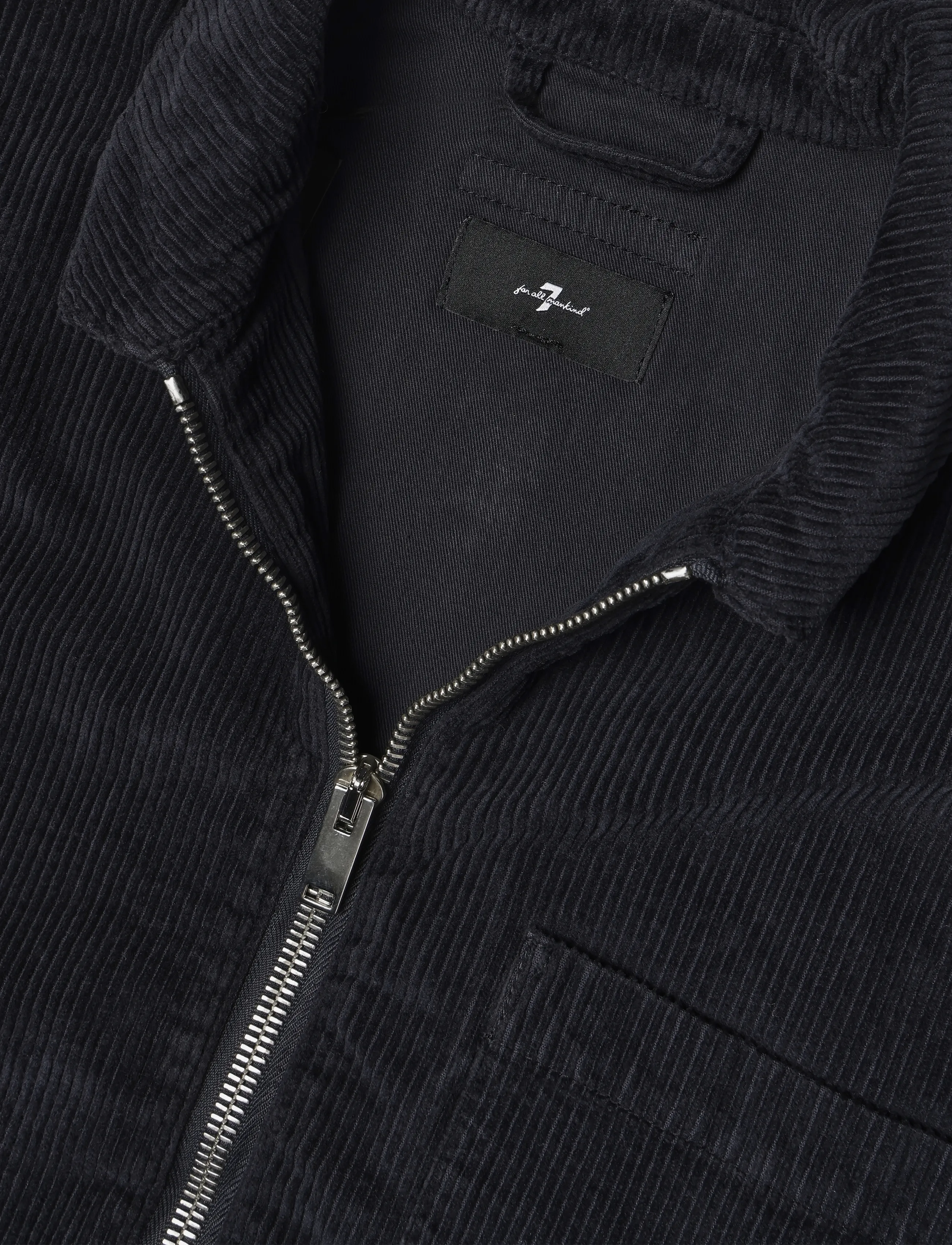 7 For All Mankind - ZIP OVERSHIRT Navy - nav - 2