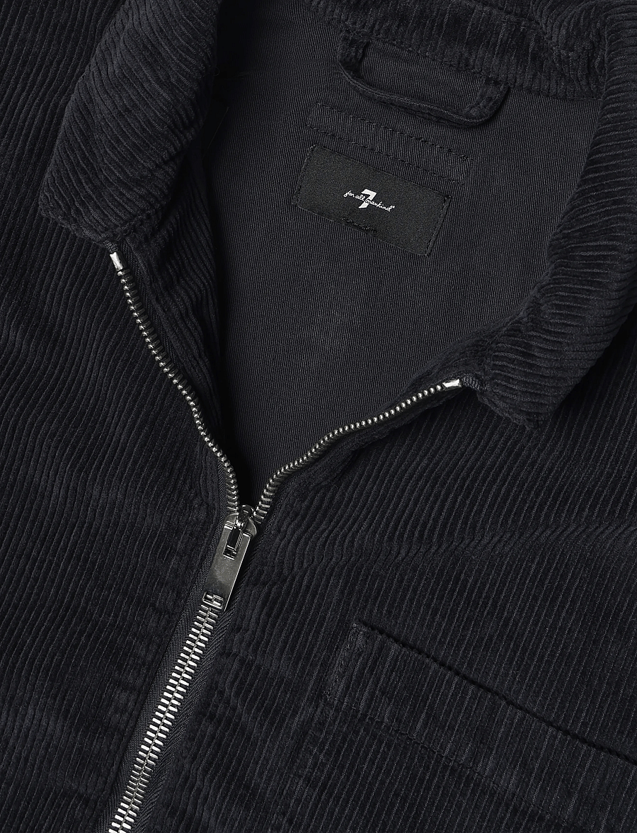 7 For All Mankind - ZIP OVERSHIRT Navy - herbstjacken - nav - 2