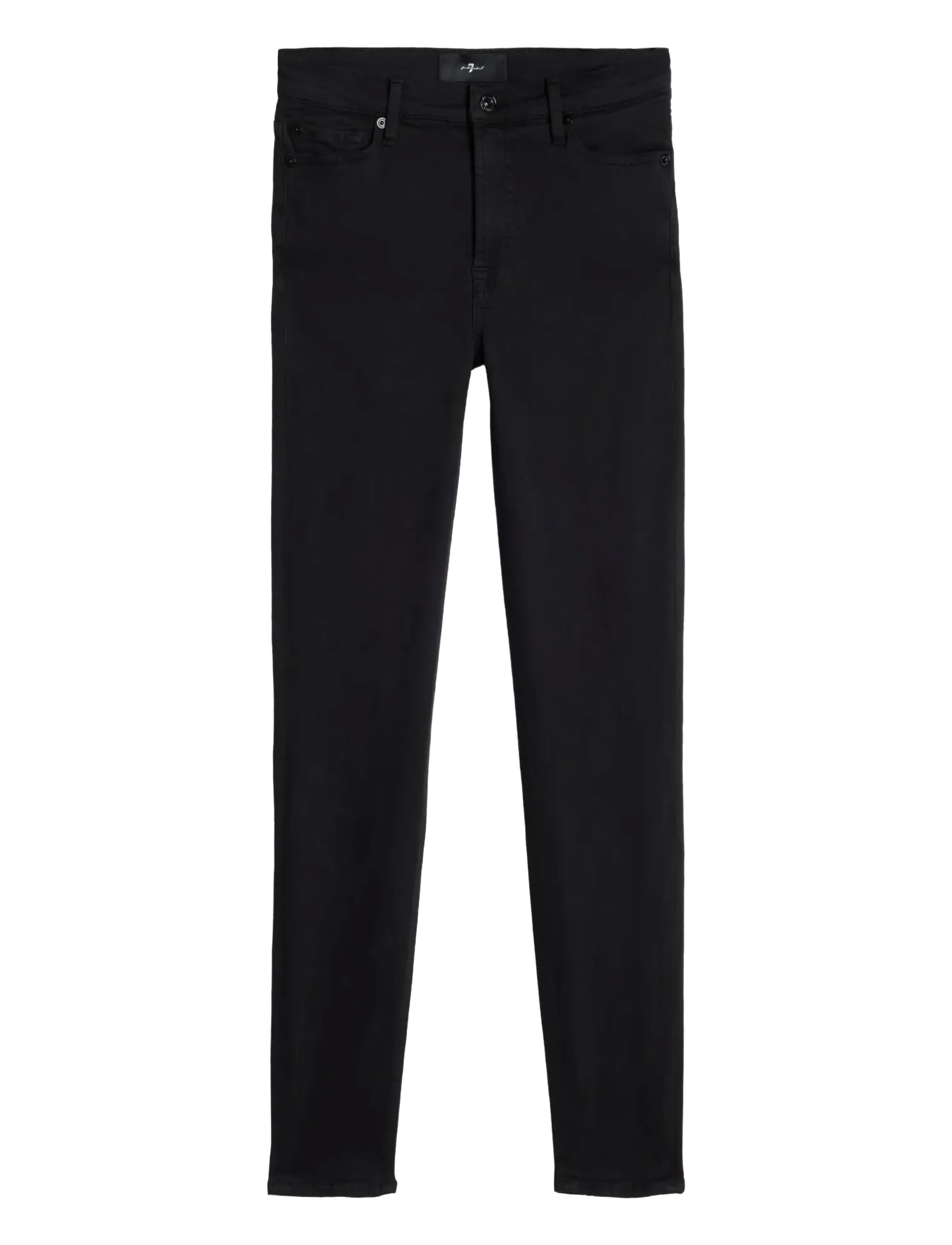 7 For All Mankind - HW SKINNY Rinsed Black - slim jeans - rinsed black - 1
