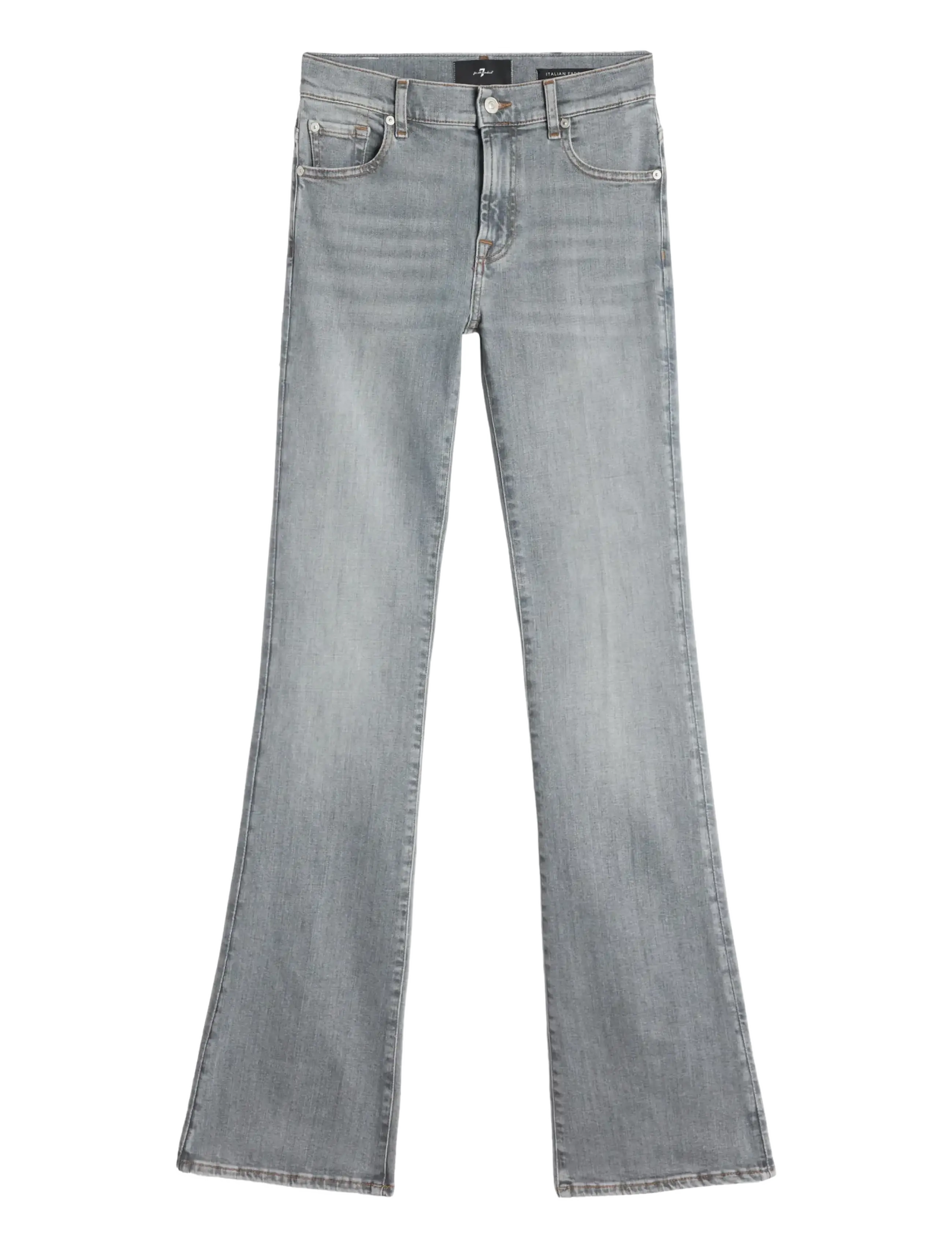 7 FOR ALL MANKIND Bootcut Riverstone Grau - 28x34 - Damen