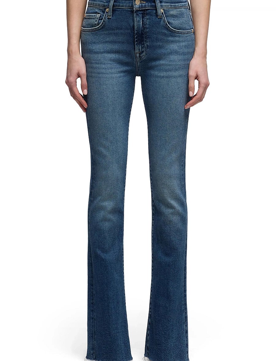 7 For All Mankind - BOOTCUT TAILORLESS Tide Break With Raw Cut - bootcut jeans - break - 0