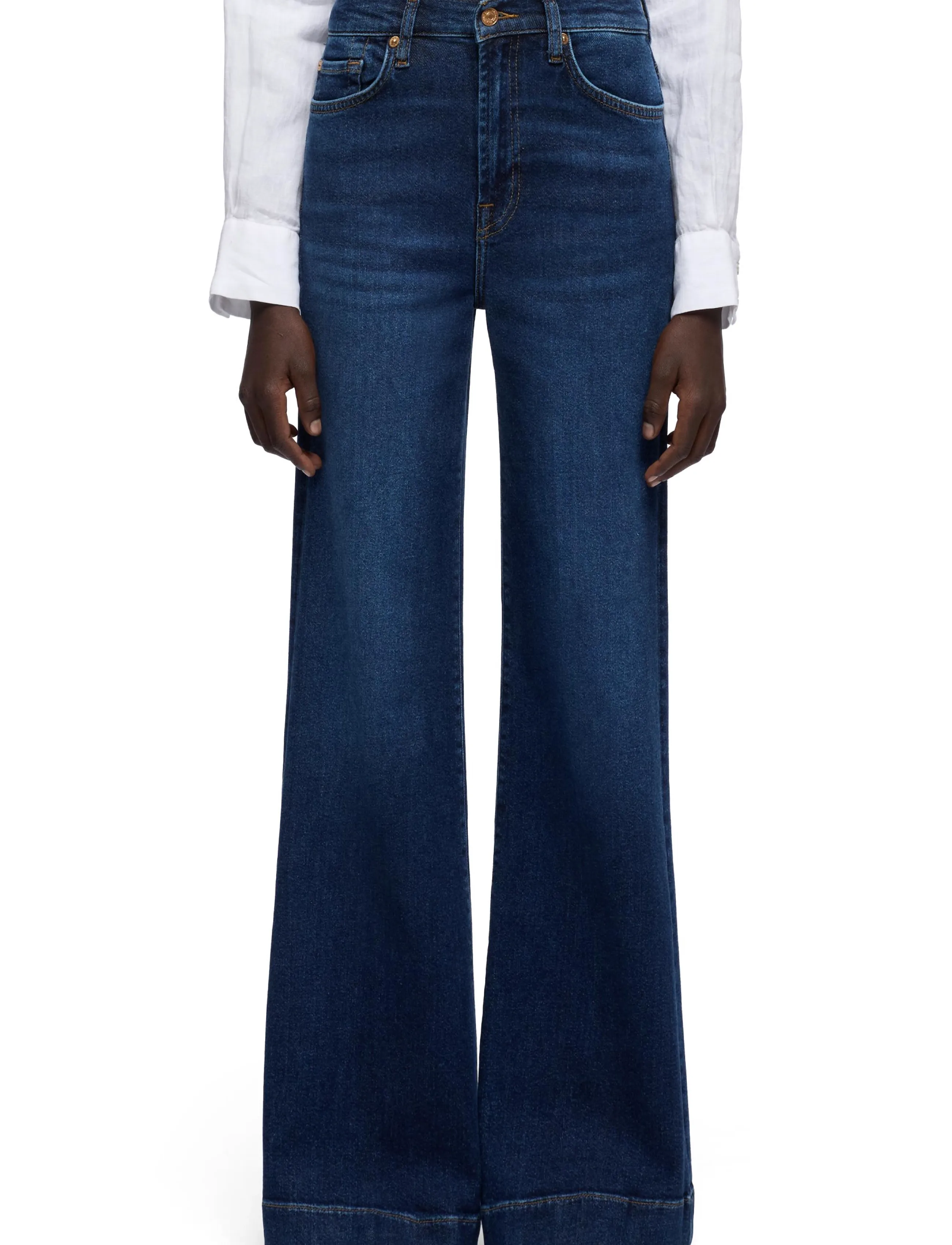7 For All Mankind MODERN DOJO Blue Vibe - Igapäevane stiil - BLUE VIBE / blue