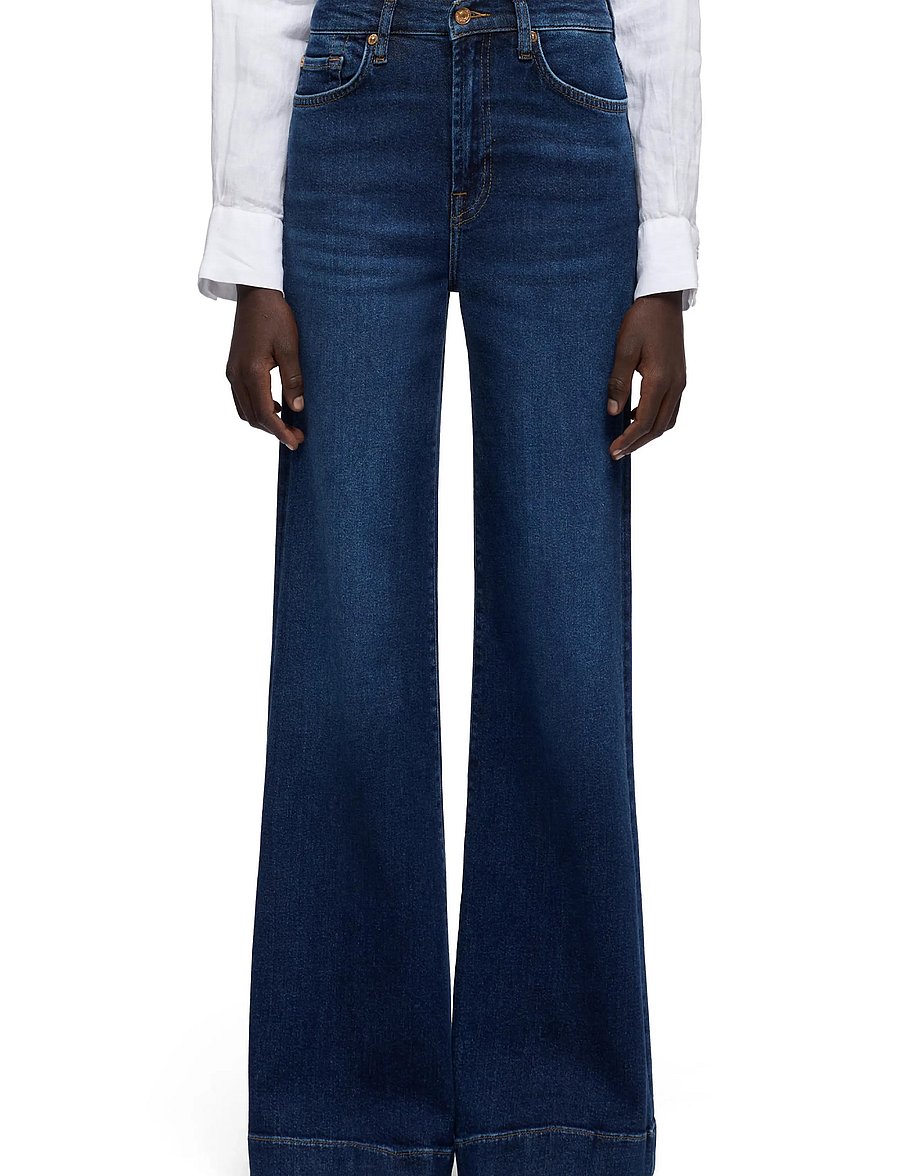 7 For All Mankind - MODERN DOJO Blue Vibe - schlaghosen - blue vibe - 0