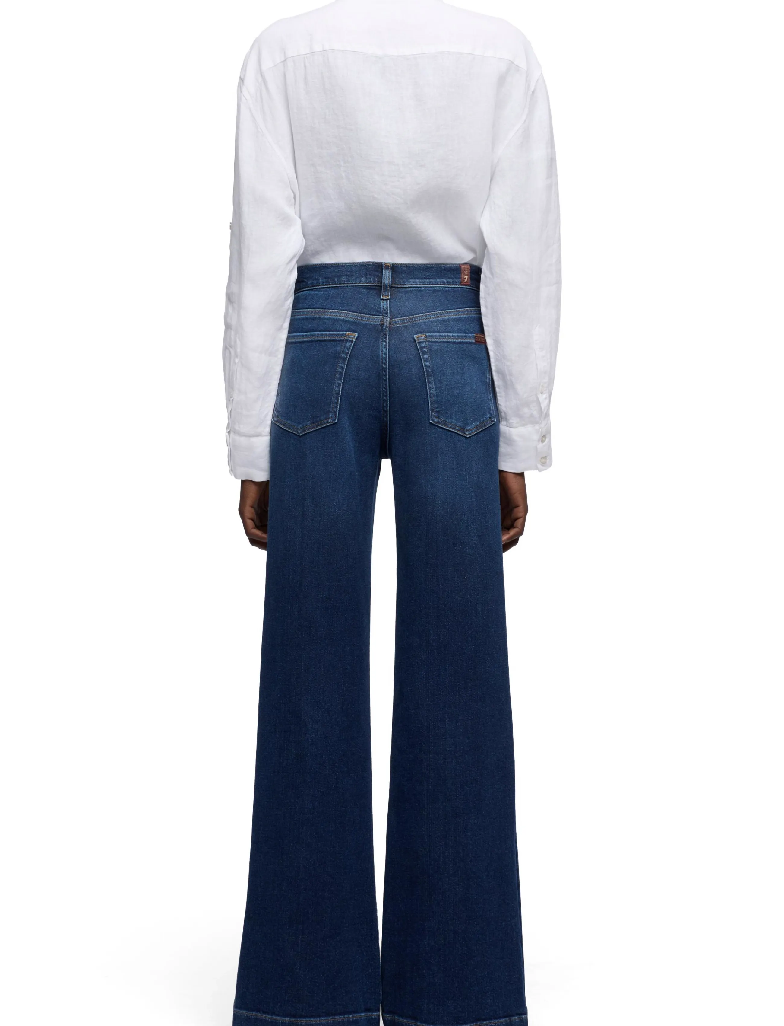 7 For All Mankind - MODERN DOJO Blue Vibe - alt laiad teksad - blue vibe - 3
