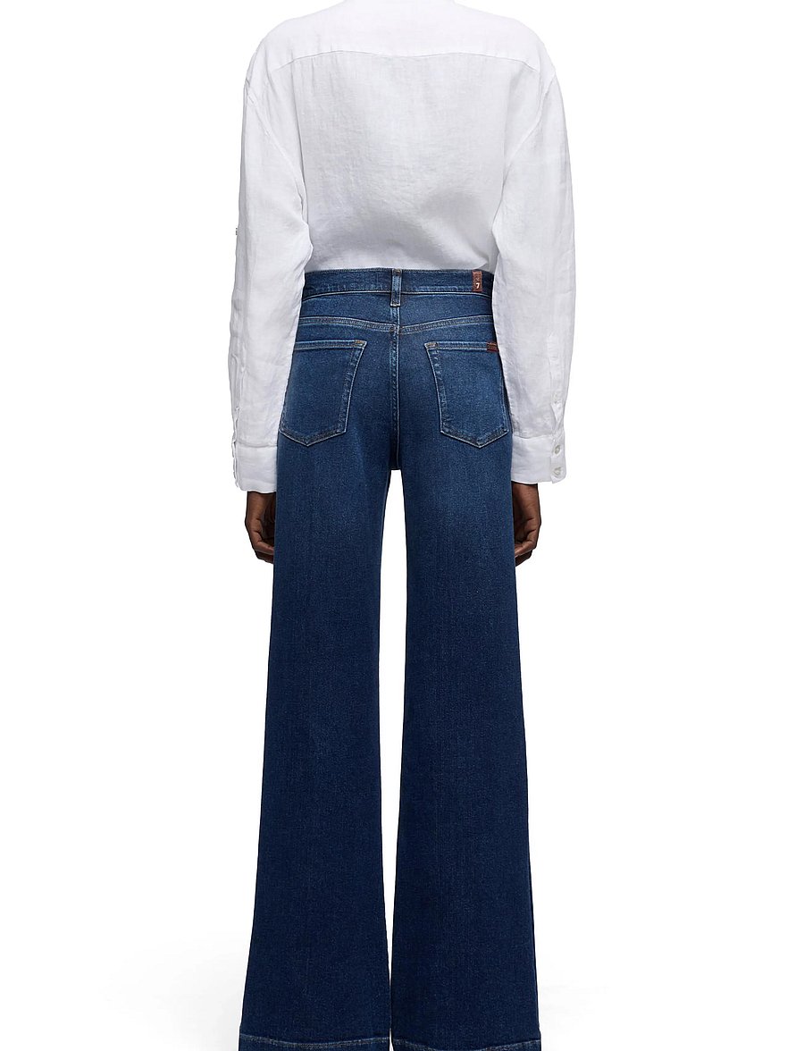 7 For All Mankind - MODERN DOJO Blue Vibe - schlaghosen - blue vibe - 3