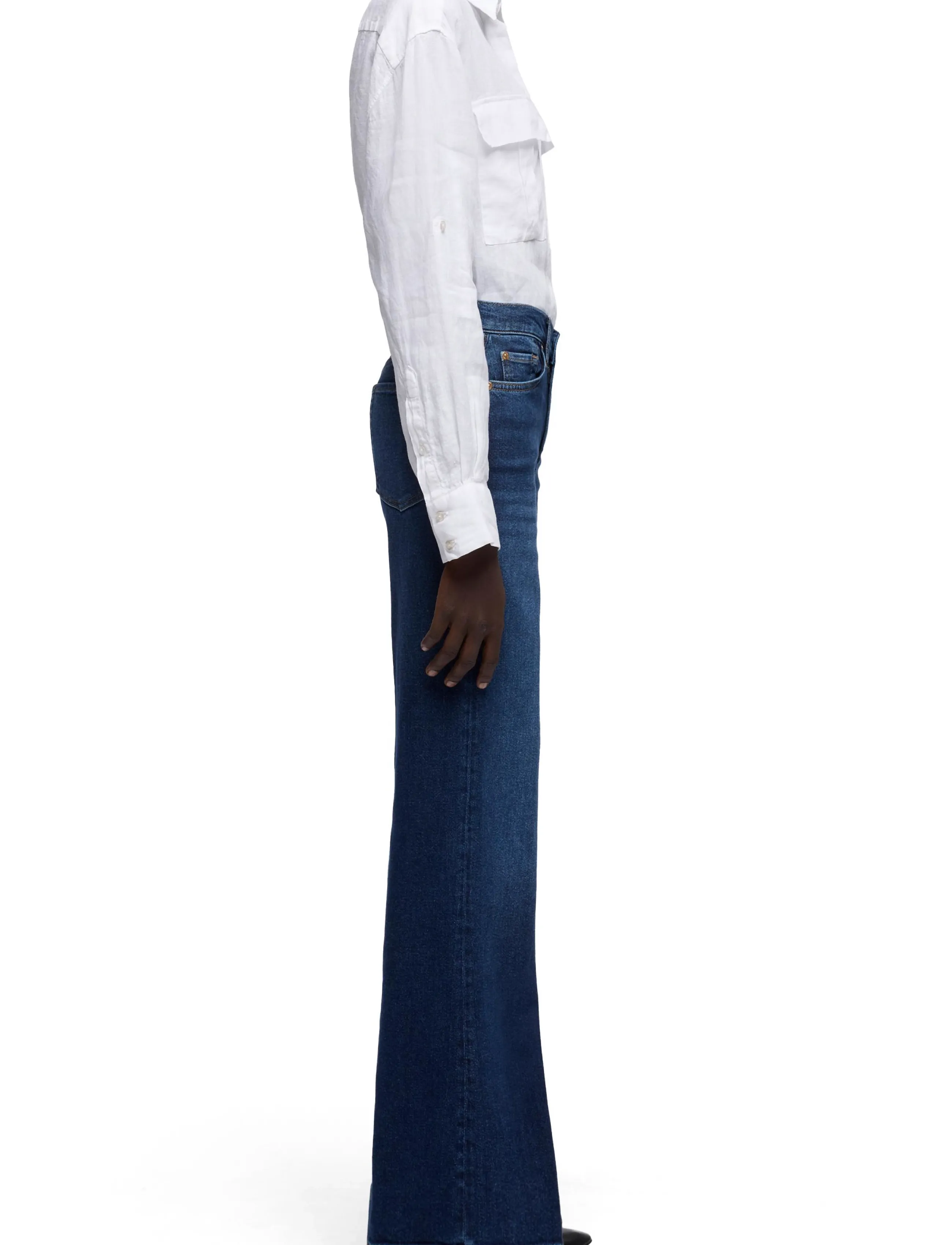 7 For All Mankind - MODERN DOJO Blue Vibe - alt laiad teksad - blue vibe - 4