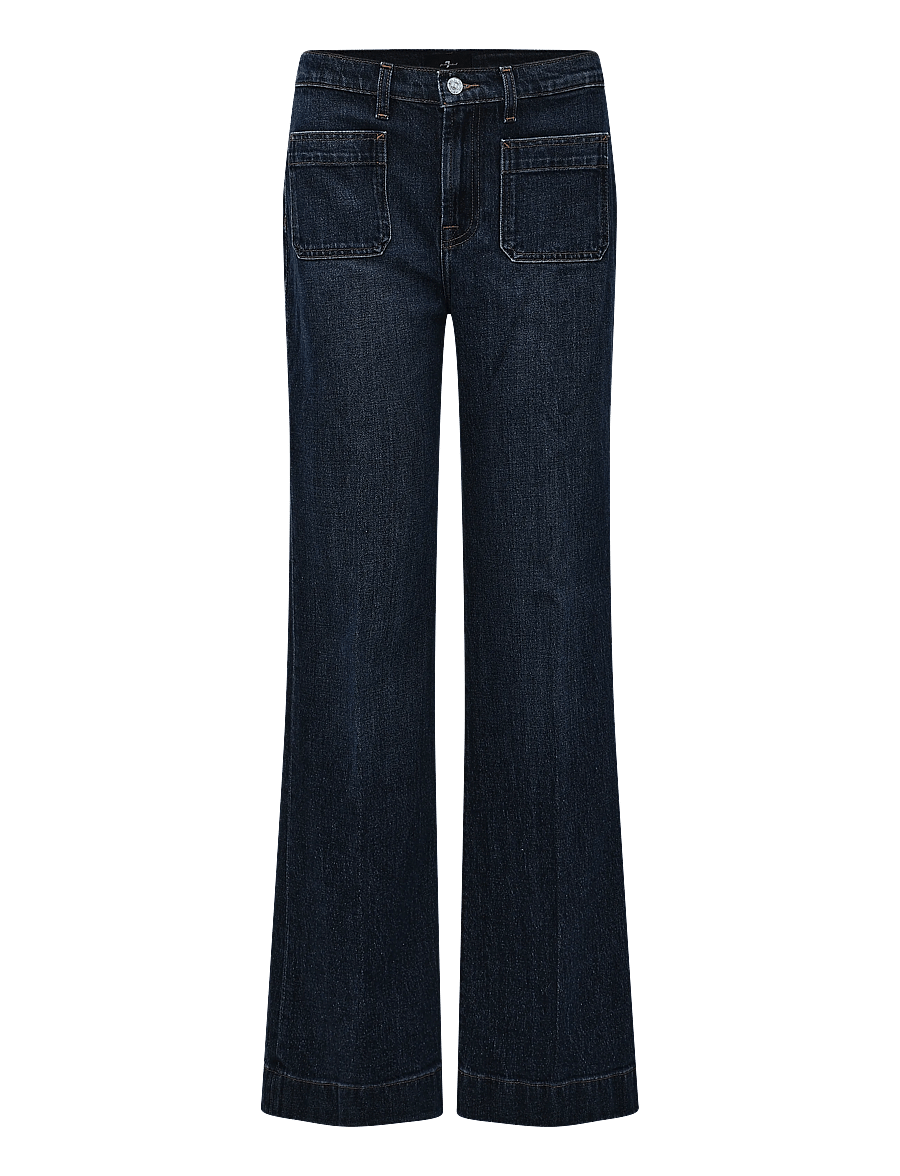 7 For All Mankind - MODERN DOJO Radar With Patch Pockets - flared jeans - patch - 0