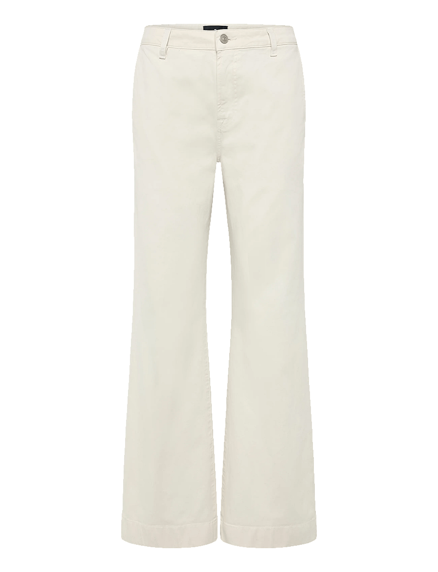 7 For All Mankind - MODERN DOJO Comfort Twill Ecru - schlaghosen - ecru - 1