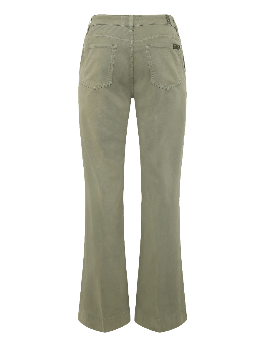 7 For All Mankind - MODERN DOJO Comfort Twill Ecru - flare bukser - military - 2