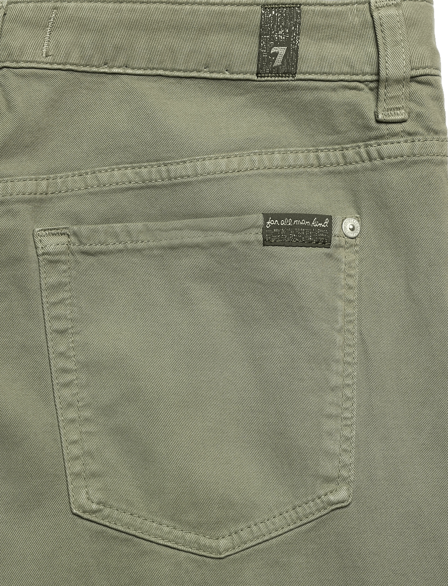 7 For All Mankind - MODERN DOJO Comfort Twill Ecru - flare bukser - military - 5