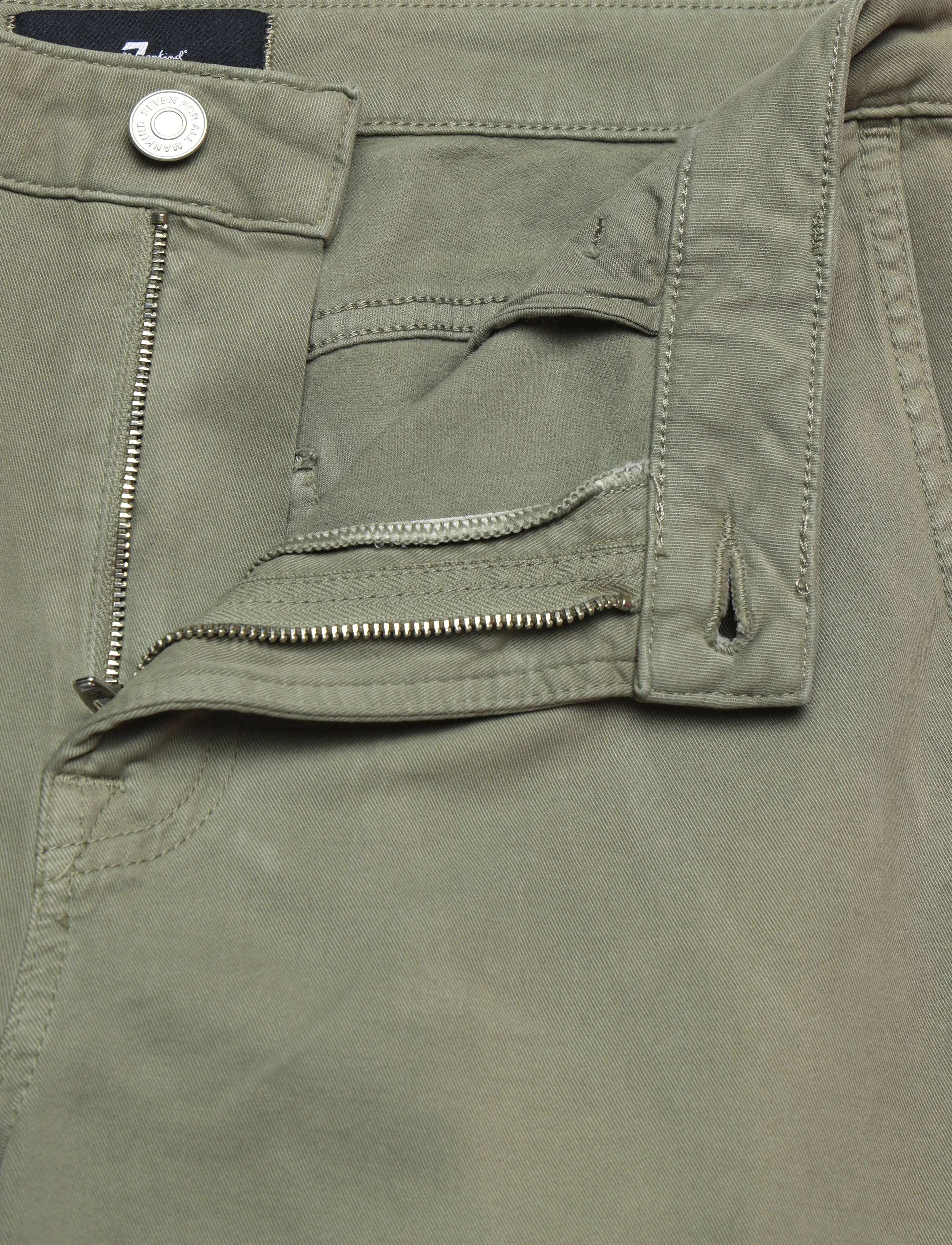 7 For All Mankind - MODERN DOJO Comfort Twill Ecru - military - 3