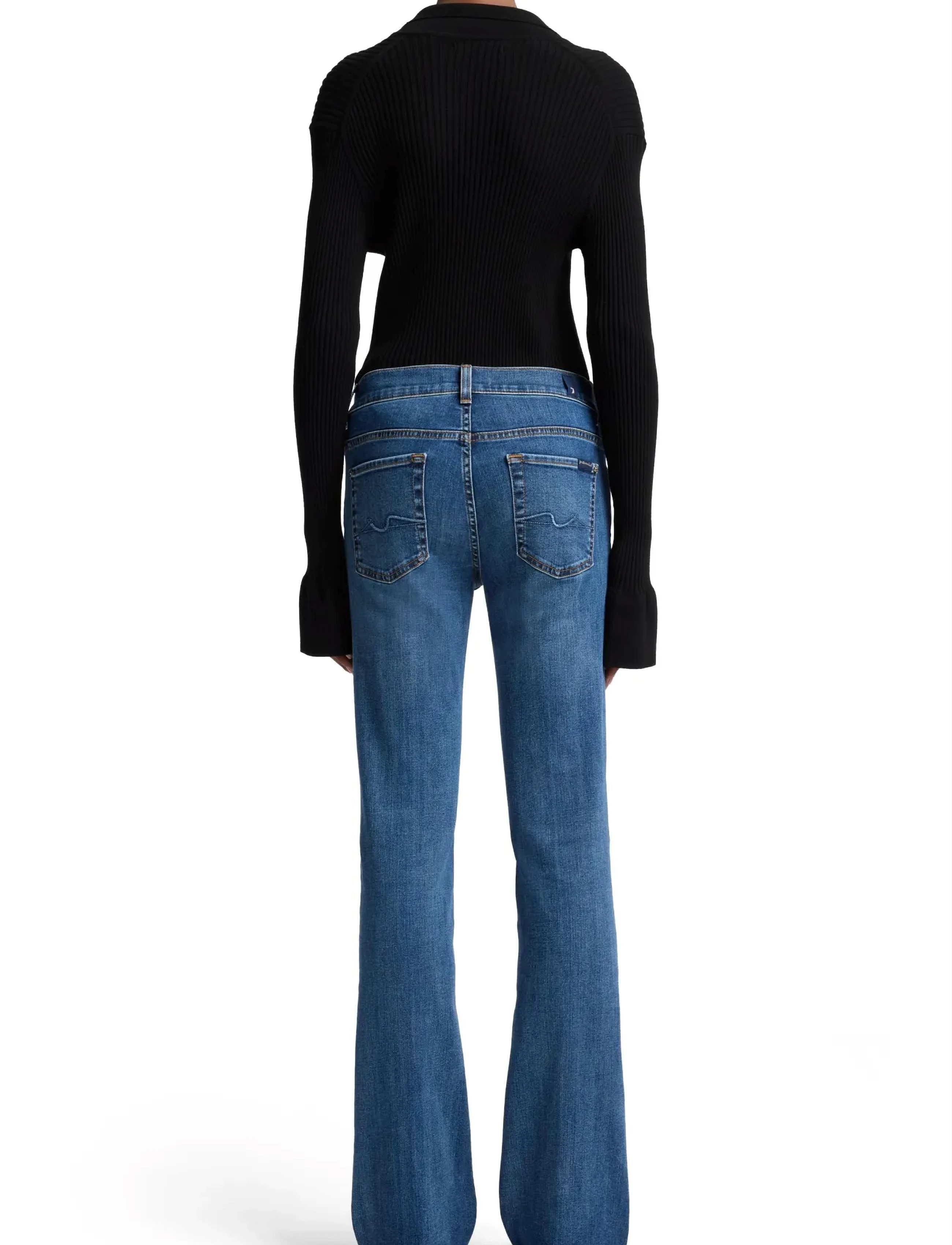 7 For All Mankind - BOOTCUT Soho Dark - bootcut džinsi - soho light - 2