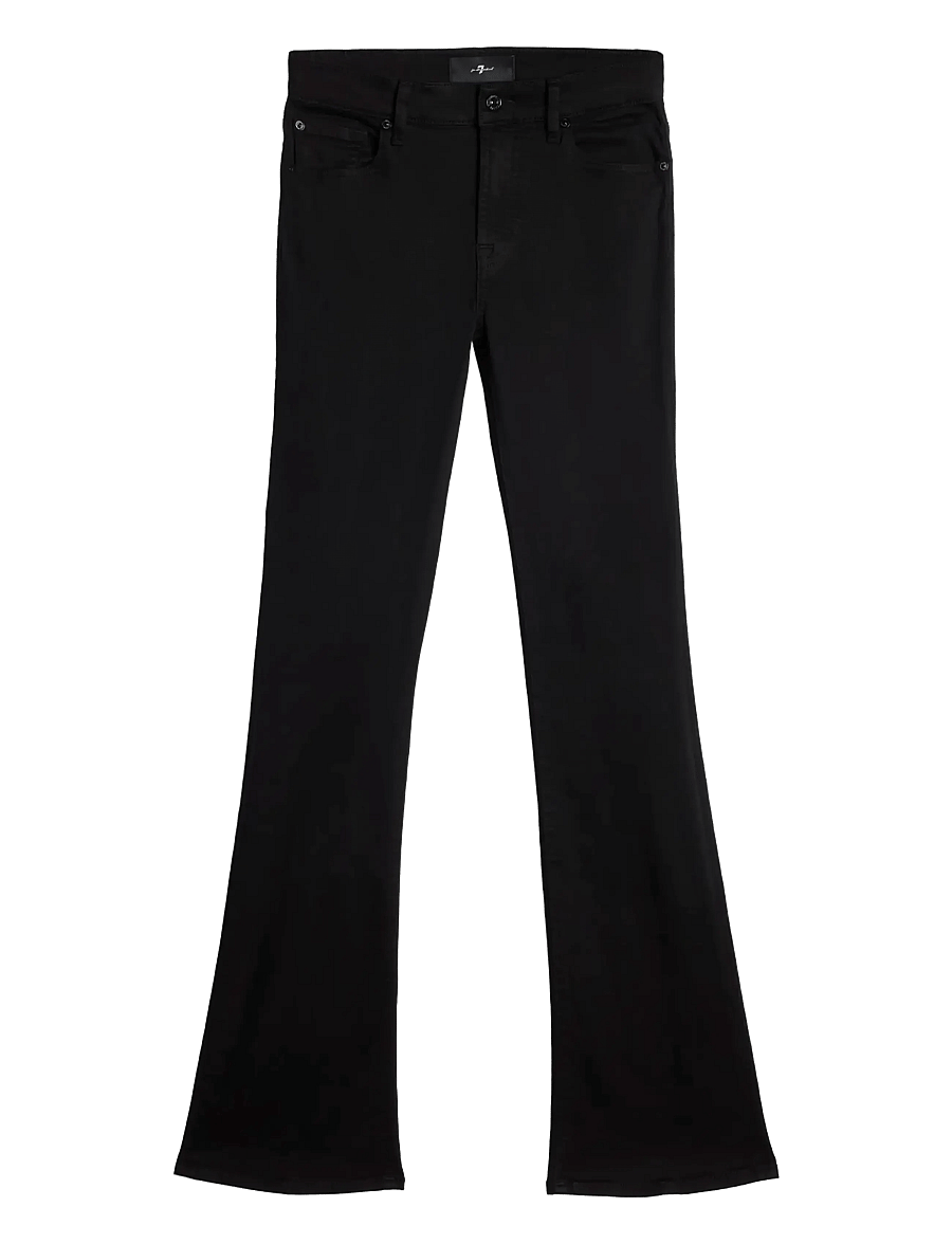 7 For All Mankind - BOOTCUT Rinsed Black - bootcut jeans - rinsed black - 1