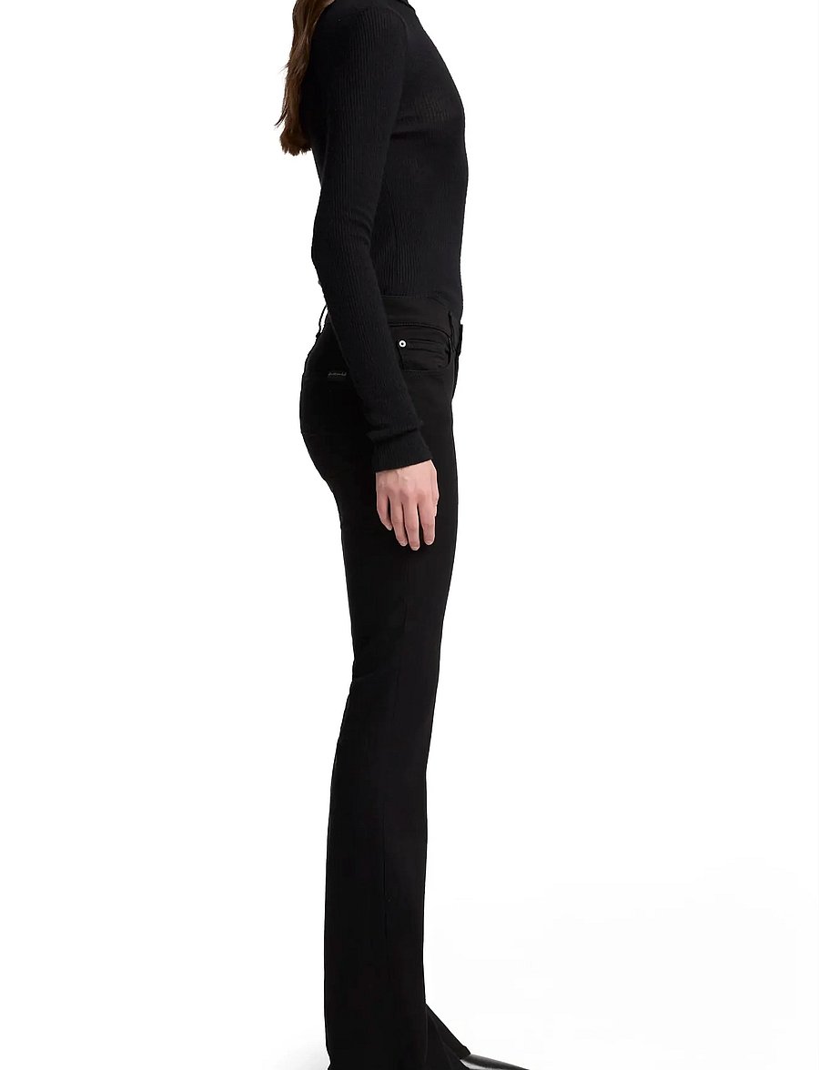 7 For All Mankind - BOOTCUT Rinsed Black - bootcut jeans - rinsed black - 3