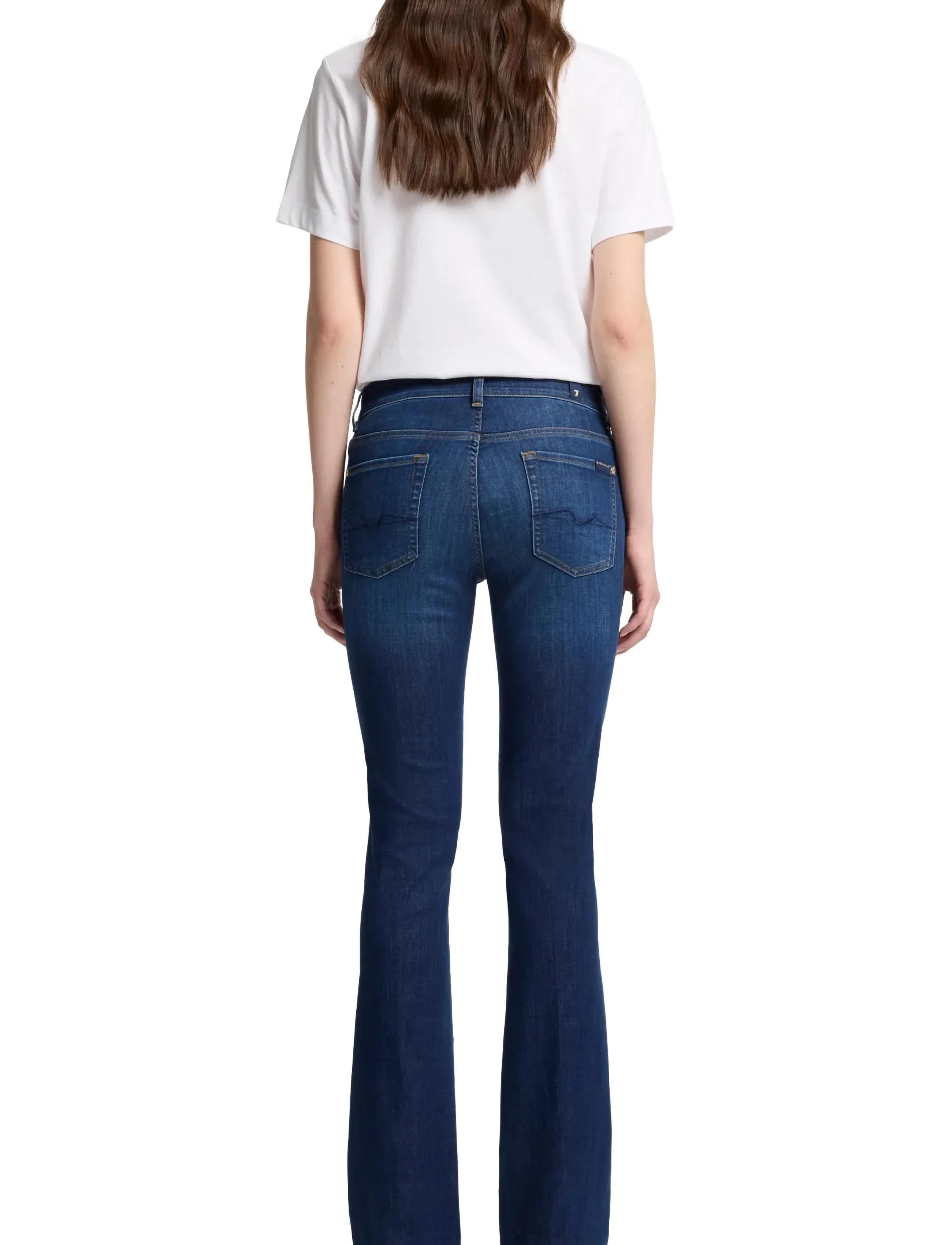7 For All Mankind - BOOTCUT Duchess - bootcut jeans - rinsed indigo - 2