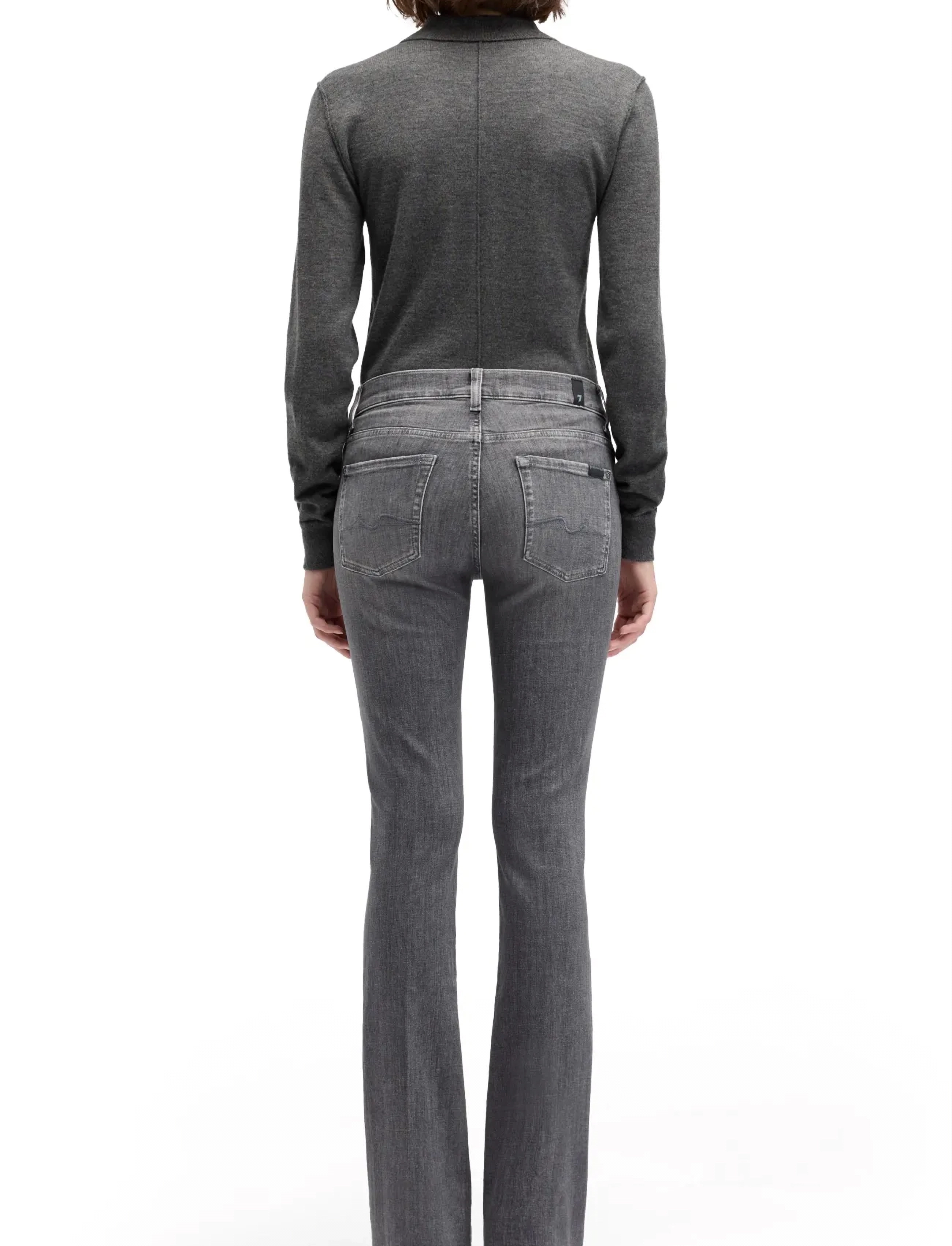 7 For All Mankind - BOOTCUT Soho Grey - slim-fit-jeans - soho grey - 2