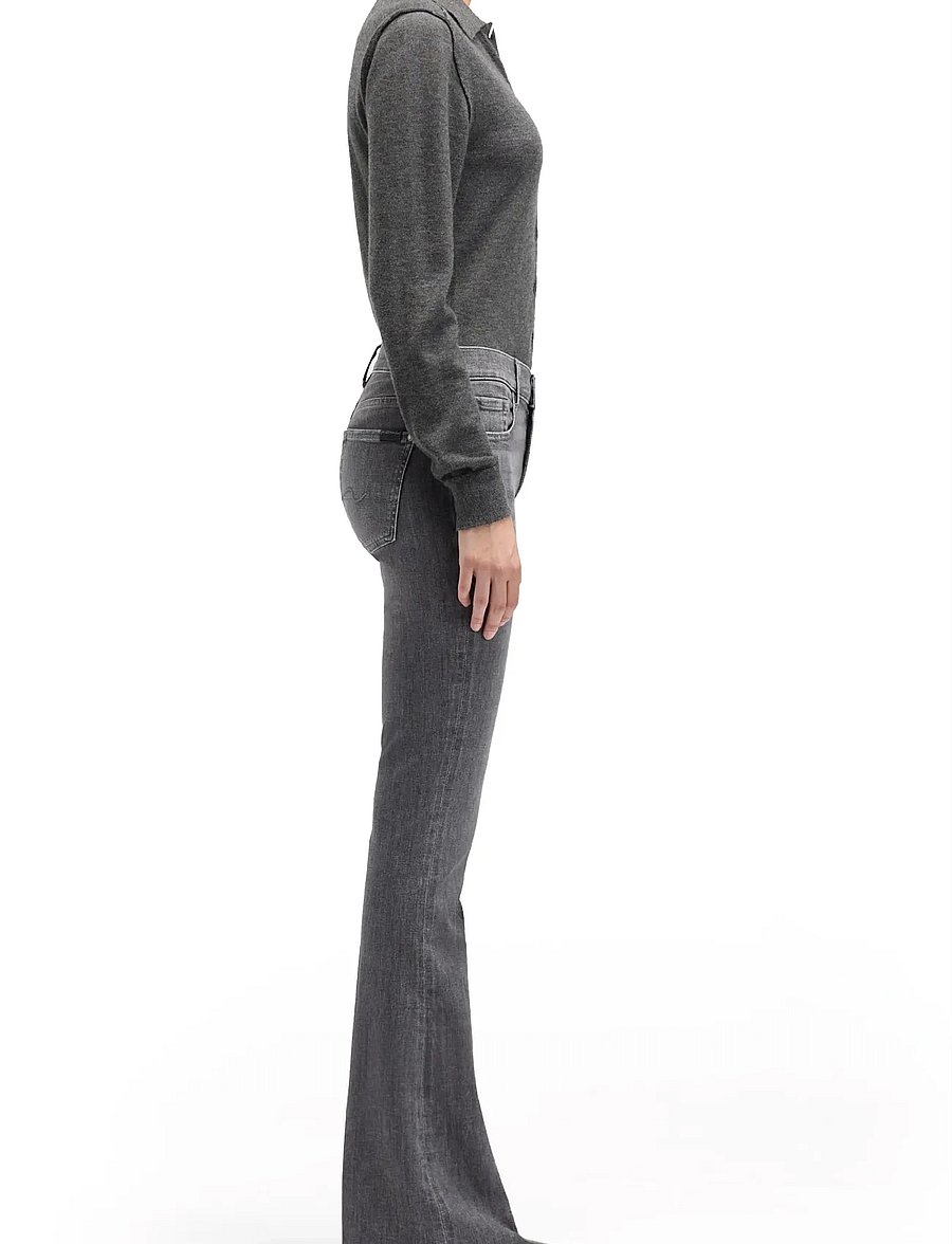7 For All Mankind - BOOTCUT Soho Grey - kitsad teksad - soho grey - 3