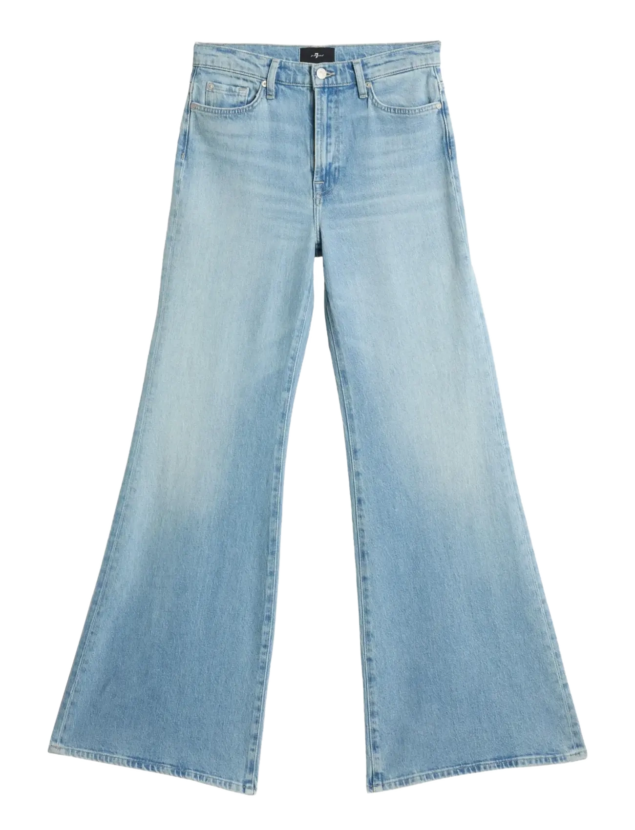 7 FOR ALL MANKIND Retro Flare Seabreeze Blau - 31x34 - Damen