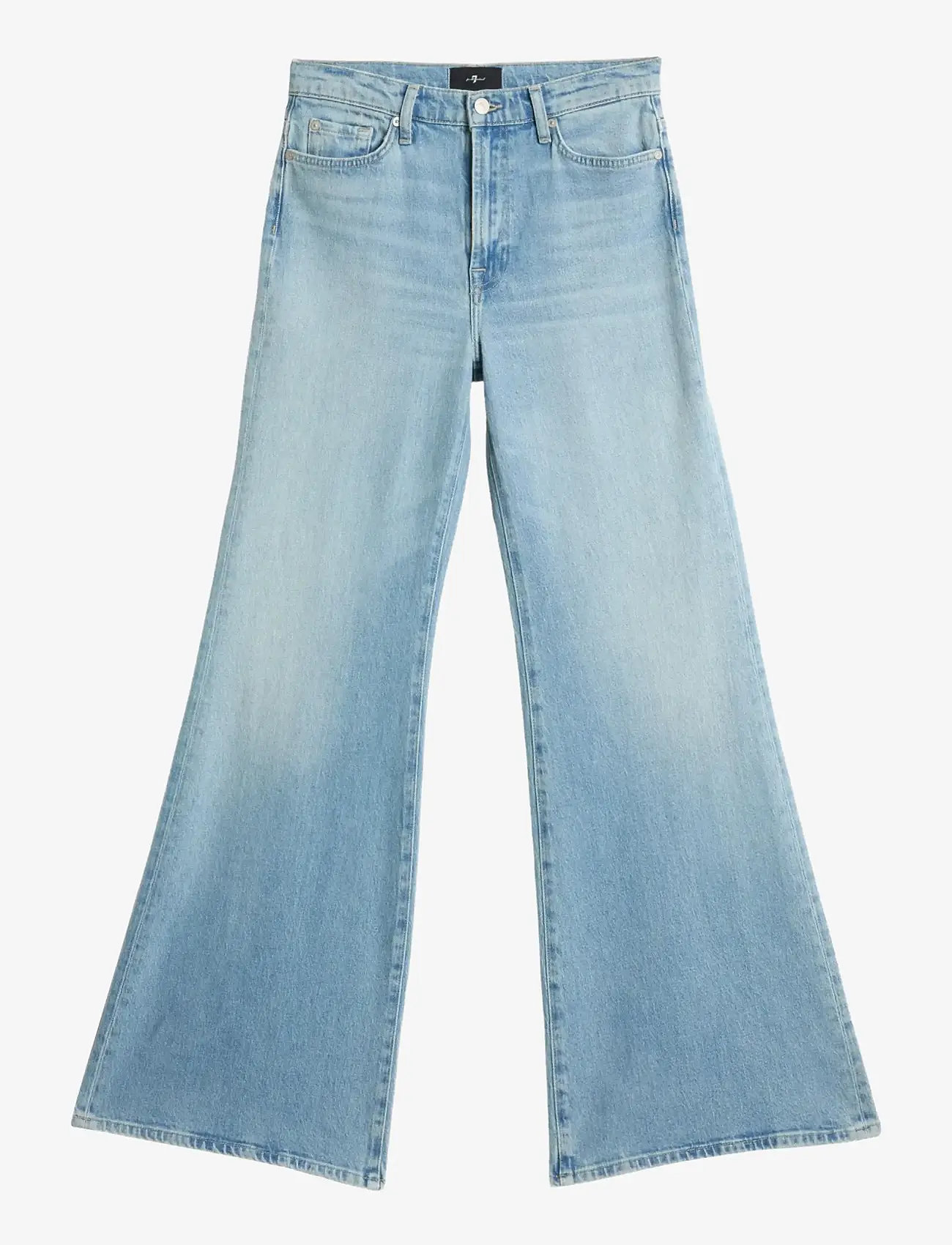 7 For All Mankind - RETRO FLARE Seabreeze - nuo kelių platėjantys džinsai - seabreeze - 1