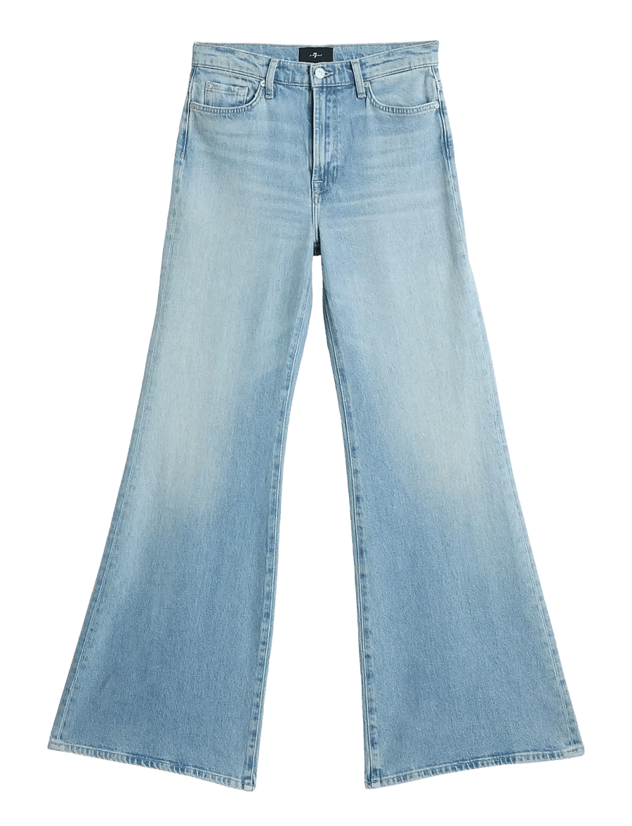 7 For All Mankind - RETRO FLARE Seabreeze - utsvängda jeans - seabreeze - 1